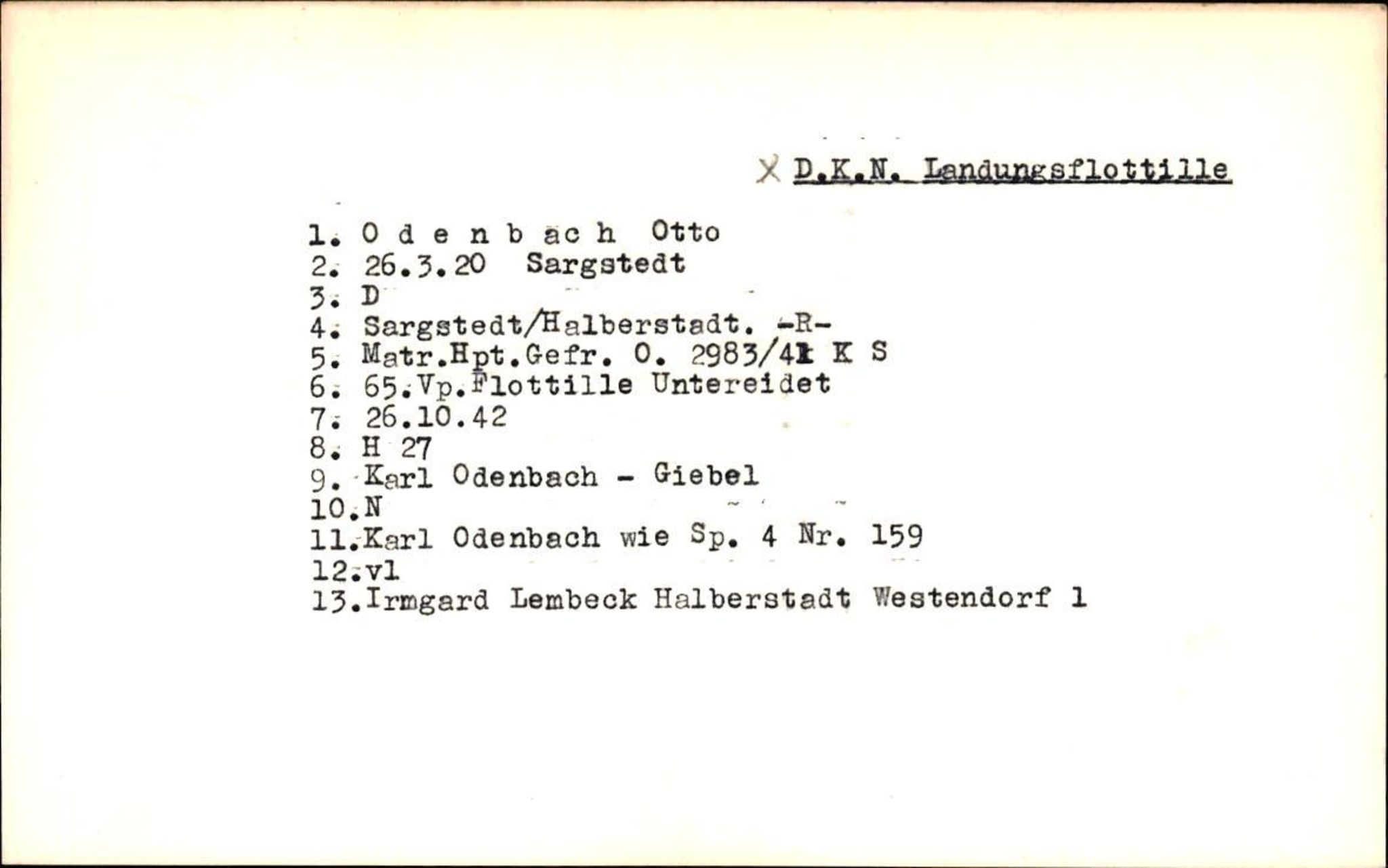 Hjemsendte tyskere , RA/RAFA-6487/D/Da/L0003: Krause- Pauletta, 1945-1947, s. 1038
