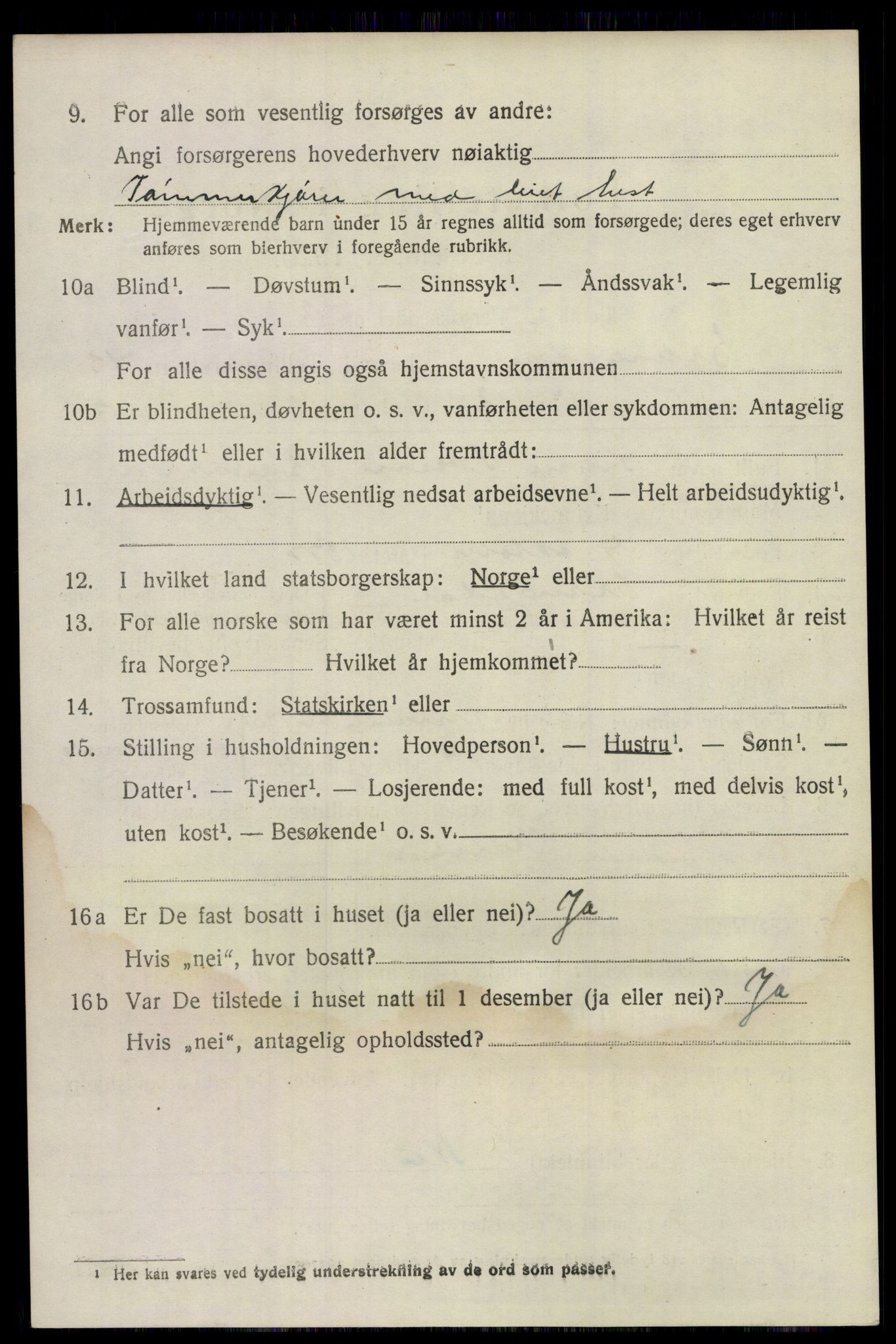SAKO, Folketelling 1920 for 0817 Drangedal herred, 1920, s. 7290