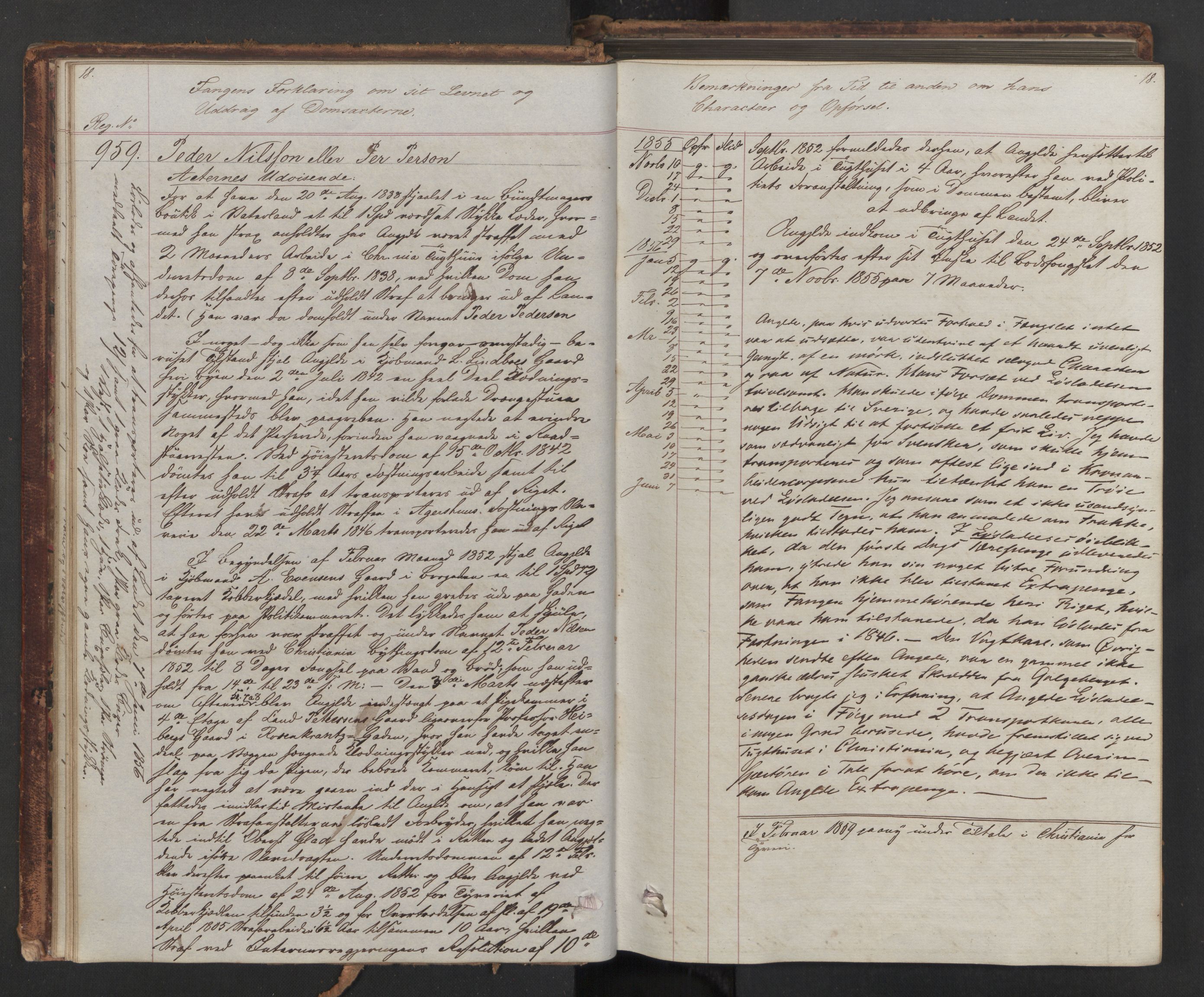 Botsfengslet, AV/RA-S-1539/D/Db/Dbb/L0004: 939a - 271b, 1855-1857, s. 18