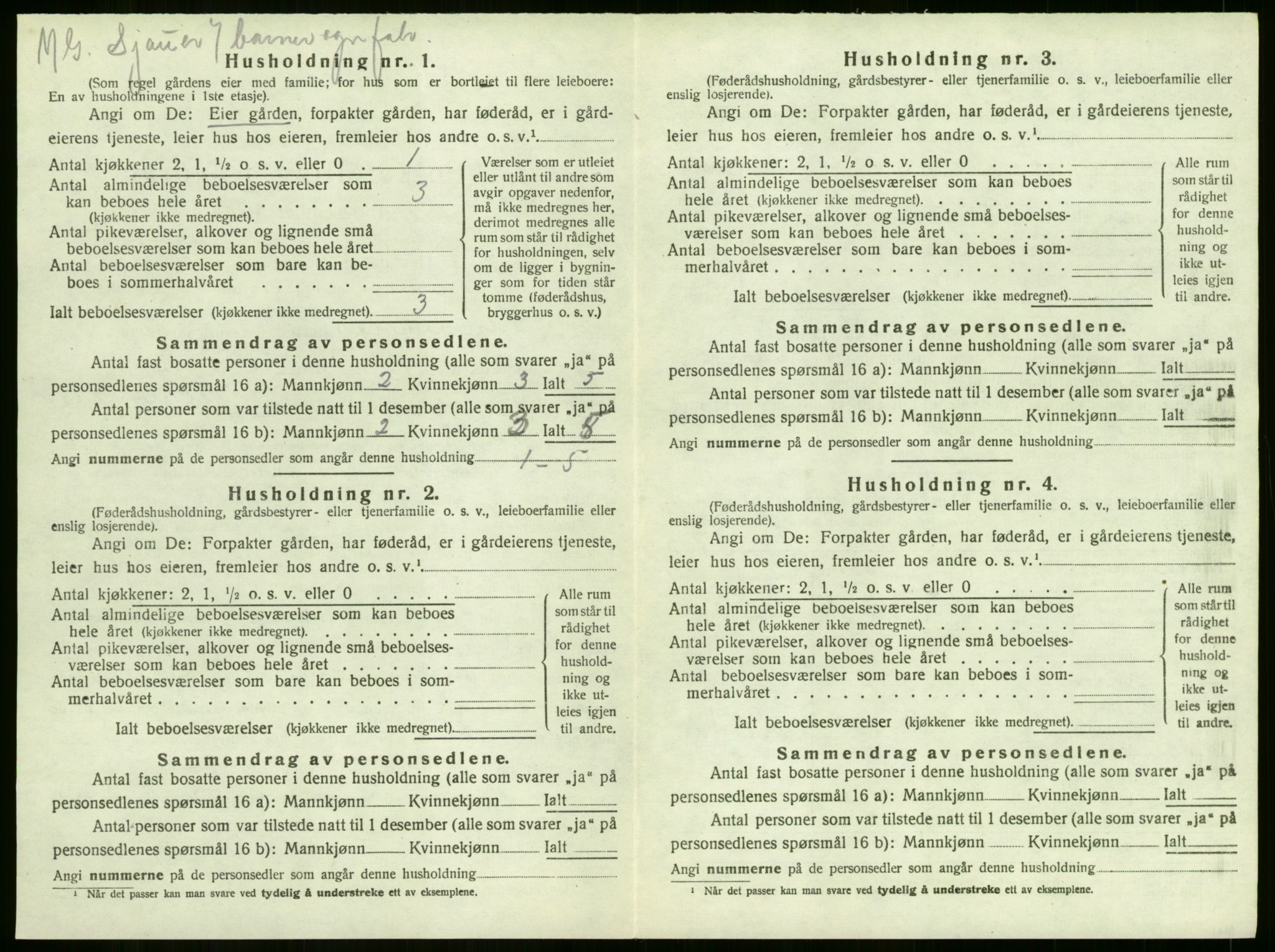 SAKO, Folketelling 1920 for 0724 Sandeherred herred, 1920, s. 887