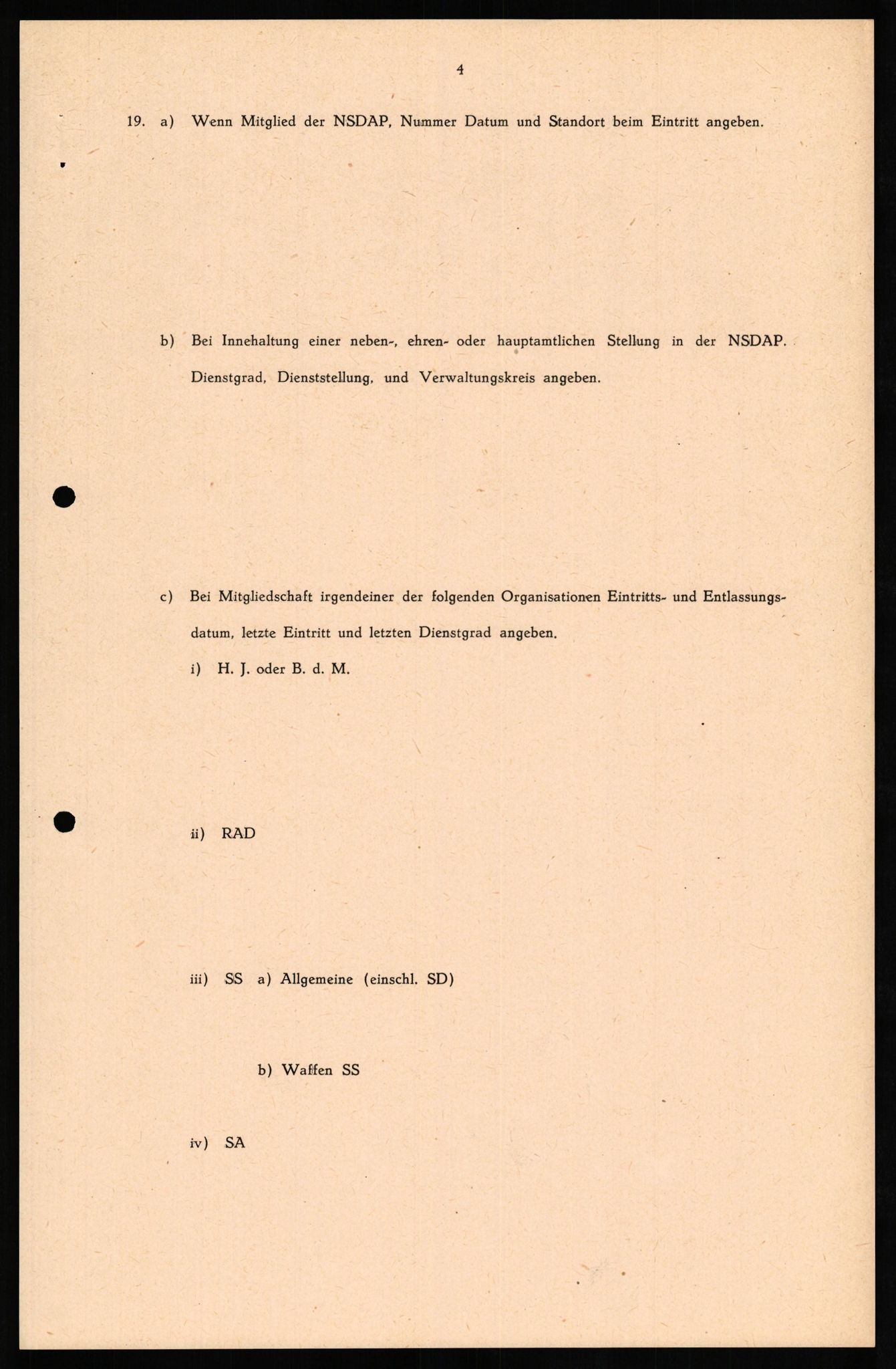 Forsvaret, Forsvarets overkommando II, AV/RA-RAFA-3915/D/Db/L0021: CI Questionaires. Tyske okkupasjonsstyrker i Norge. Tyskere., 1945-1946, s. 261