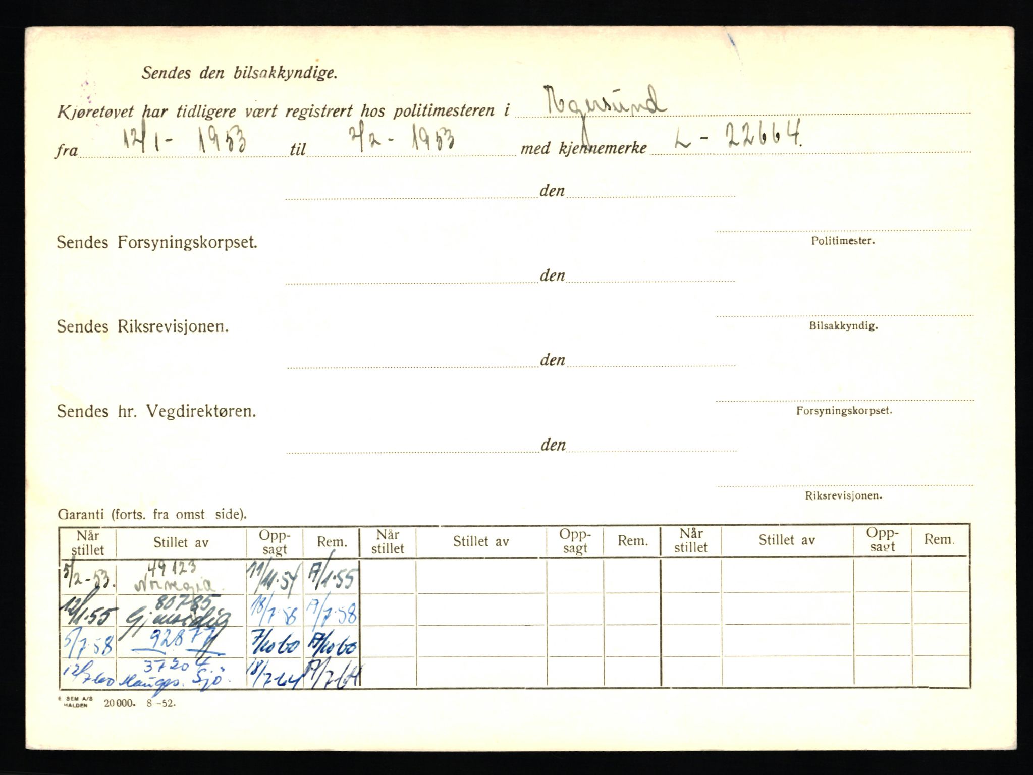 Stavanger trafikkstasjon, AV/SAST-A-101942/0/F/L0018: L-10000 - L-10499, 1930-1971, s. 160