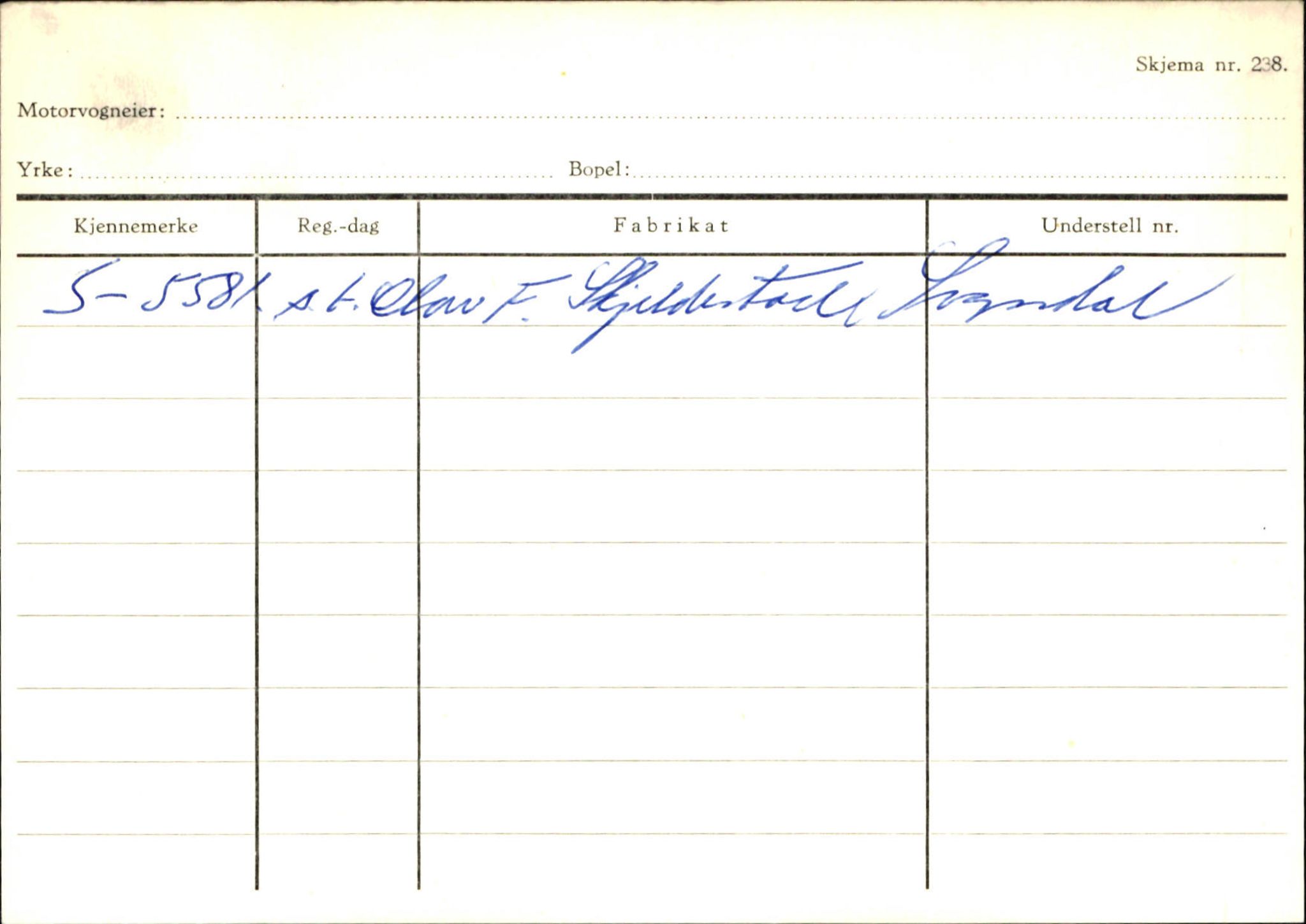 Statens vegvesen, Sogn og Fjordane vegkontor, SAB/A-5301/4/F/L0125: Eigarregister Sogndal V-Å. Aurland A-Å. Fjaler A-N, 1945-1975, s. 37