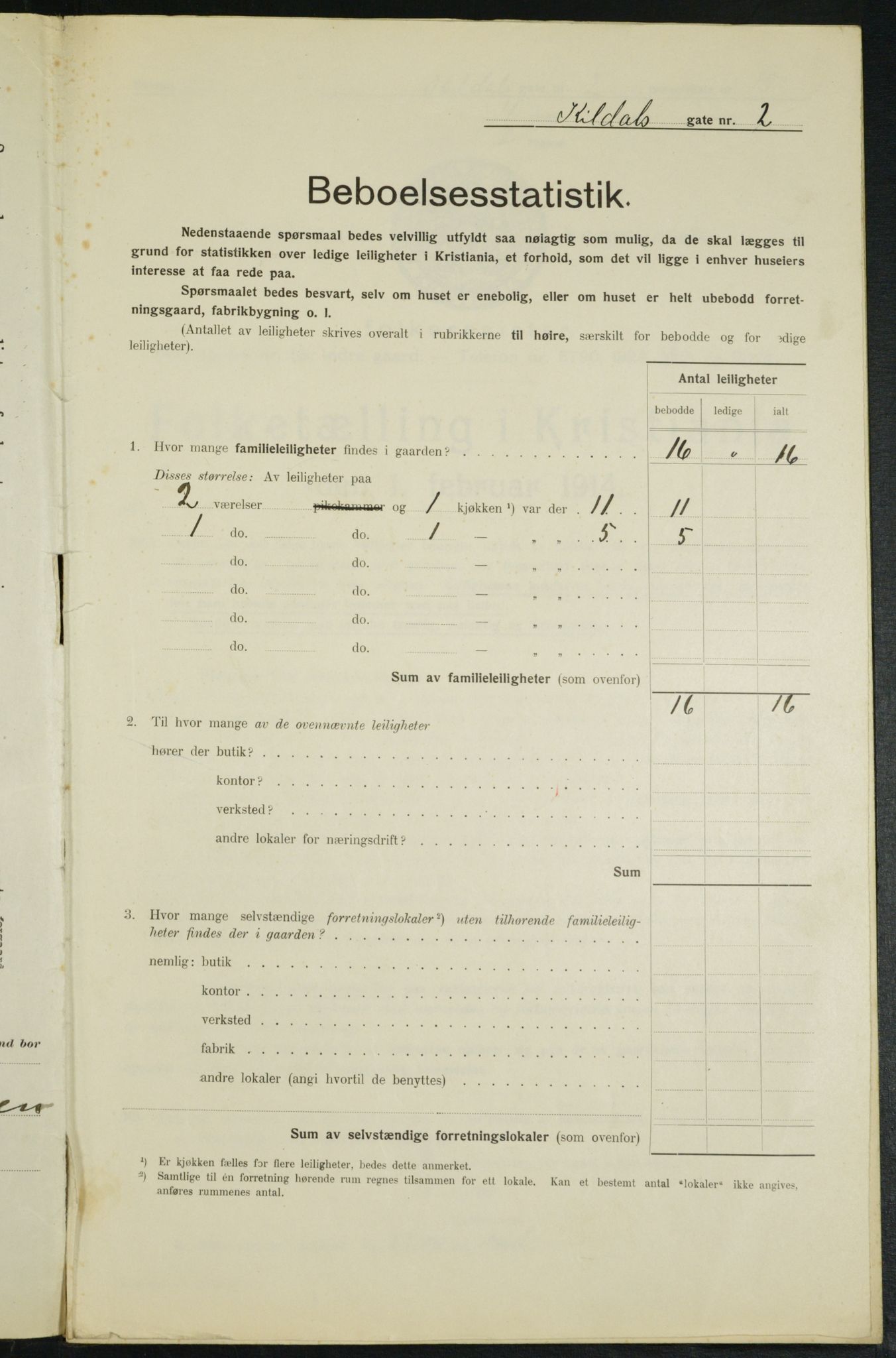 OBA, Kommunal folketelling 1.2.1914 for Kristiania, 1914, s. 49456