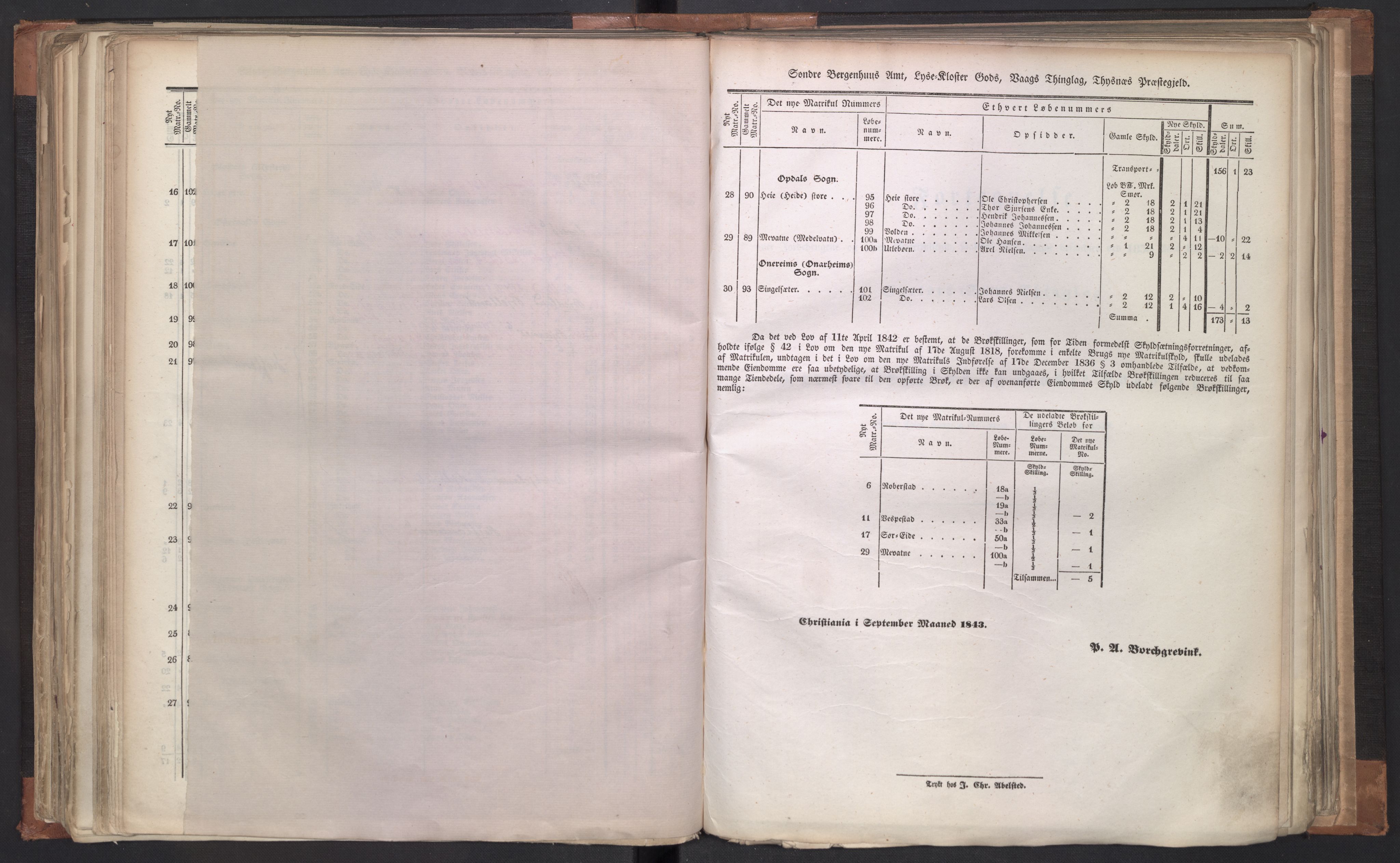 Rygh, AV/RA-PA-0034/F/Fb/L0011: Matrikkelen for 1838 - Søndre Bergenhus amt (Hordaaland fylke), 1838