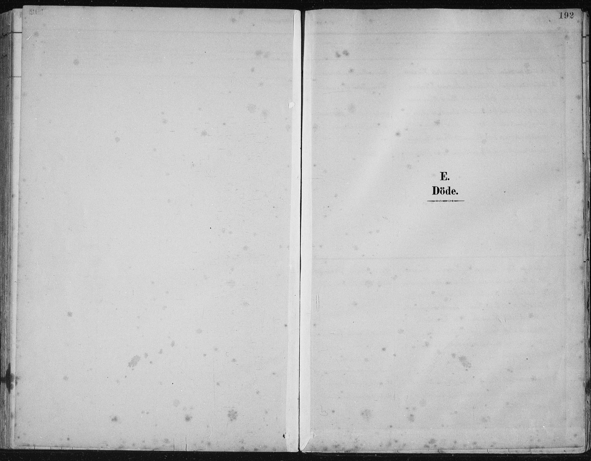Lindås Sokneprestembete, SAB/A-76701/H/Hab: Klokkerbok nr. B 3, 1886-1914, s. 192