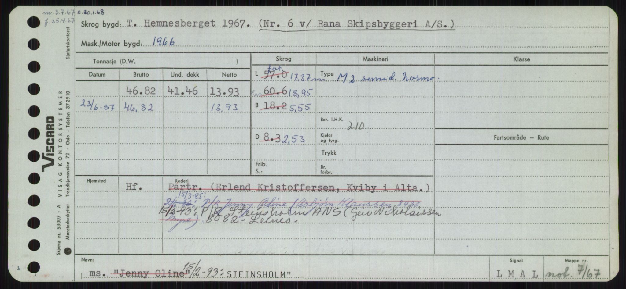 Sjøfartsdirektoratet med forløpere, Skipsmålingen, AV/RA-S-1627/H/Ha/L0005/0002: Fartøy, S-Sven / Fartøy, Skjo-Sven, s. 471