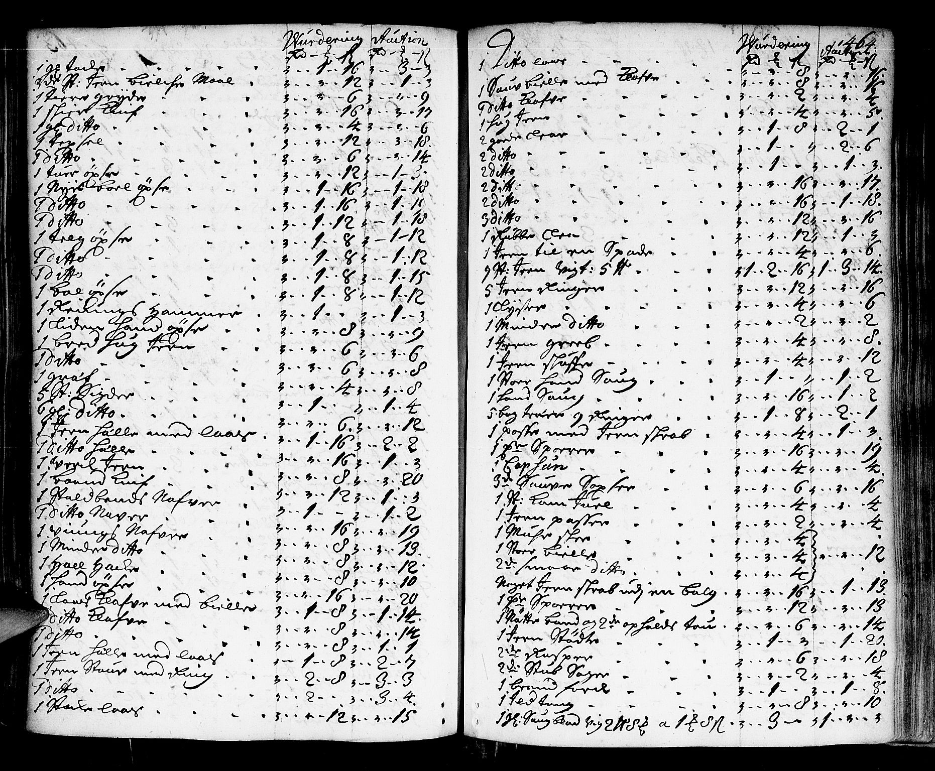 Lier, Røyken og Hurum sorenskriveri, AV/SAKO-A-89/H/Hc/L0003: Skifteprotokoll, 1717-1737, s. 463b-464a