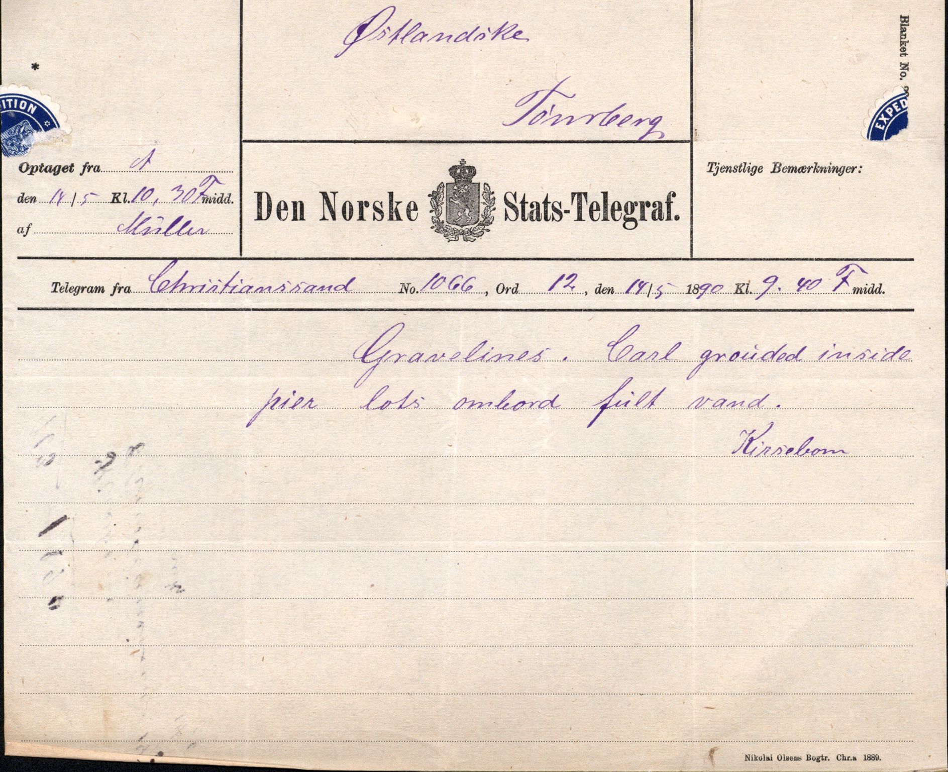 Pa 63 - Østlandske skibsassuranceforening, VEMU/A-1079/G/Ga/L0025/0003: Havaridokumenter / Josephine, Carl, Johanna, Castro, Comorin, Corona, 1890, s. 42