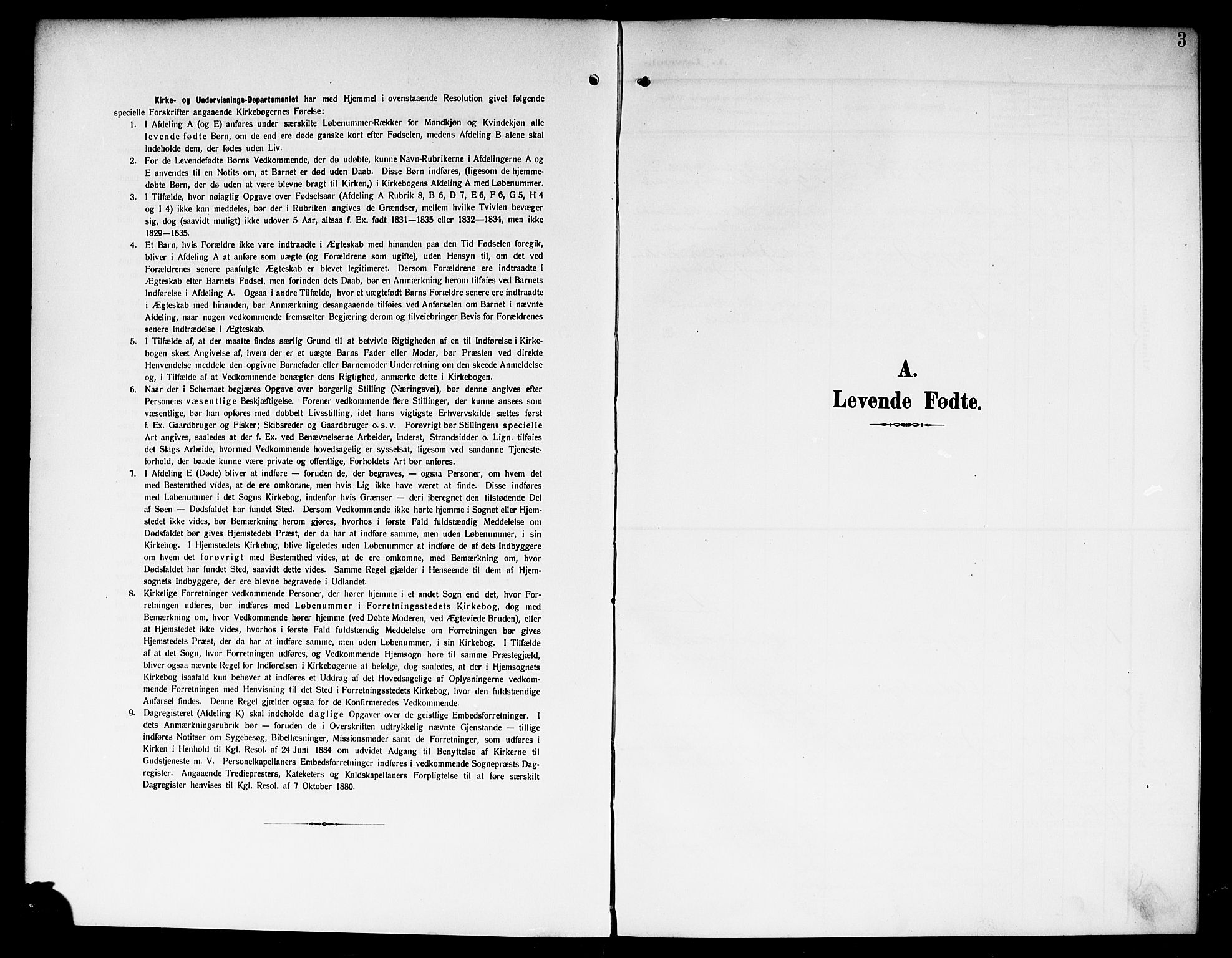 Skiptvet prestekontor Kirkebøker, SAO/A-20009/G/Ga/L0002: Klokkerbok nr. 2, 1905-1915, s. 3