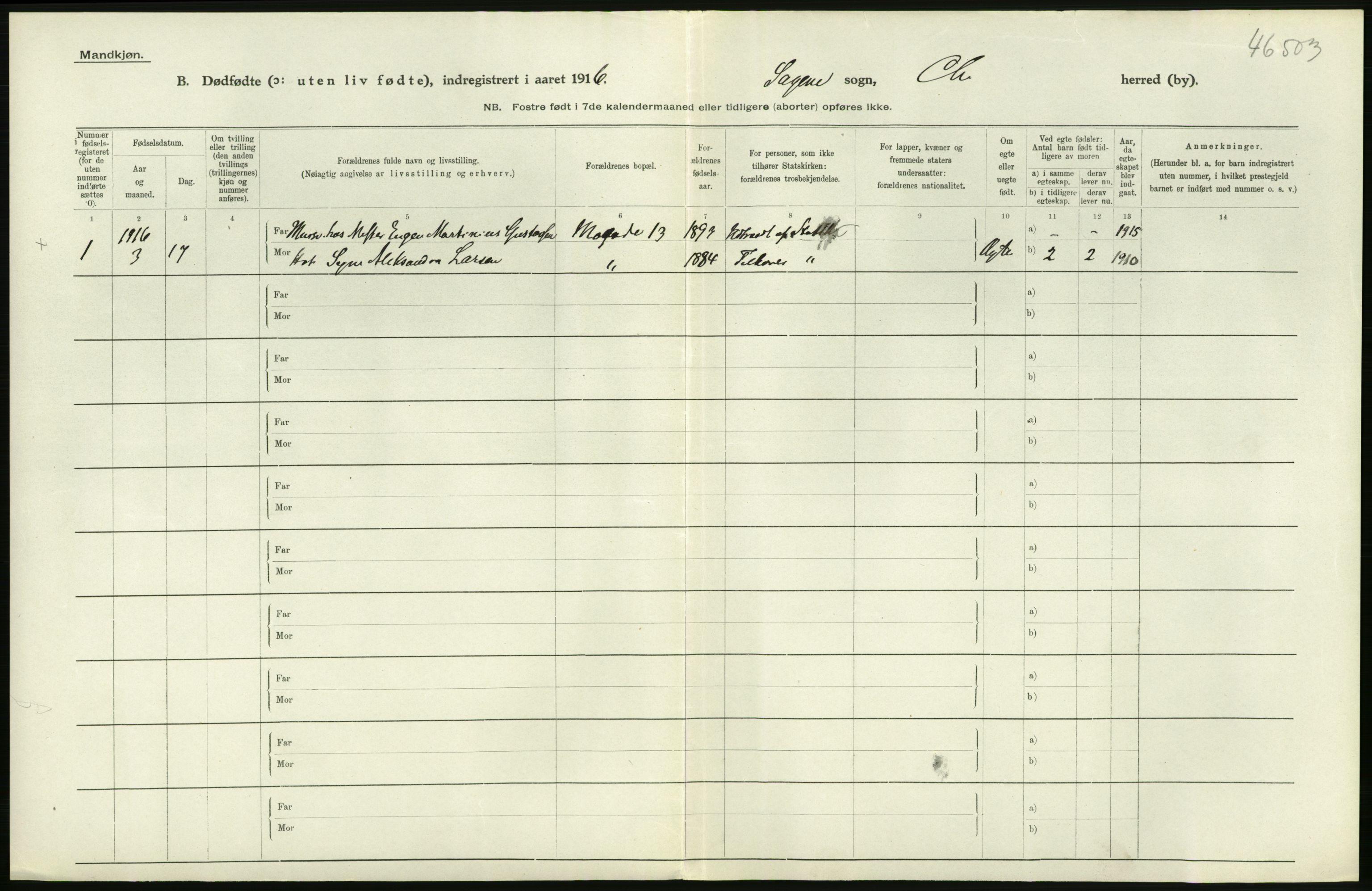 Statistisk sentralbyrå, Sosiodemografiske emner, Befolkning, AV/RA-S-2228/D/Df/Dfb/Dfbf/L0010: Kristiania: Døde, dødfødte., 1916, s. 528