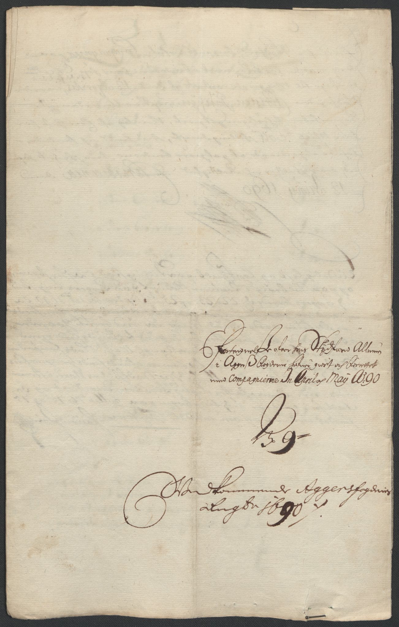 Rentekammeret inntil 1814, Reviderte regnskaper, Fogderegnskap, AV/RA-EA-4092/R08/L0425: Fogderegnskap Aker, 1690-1691, s. 21