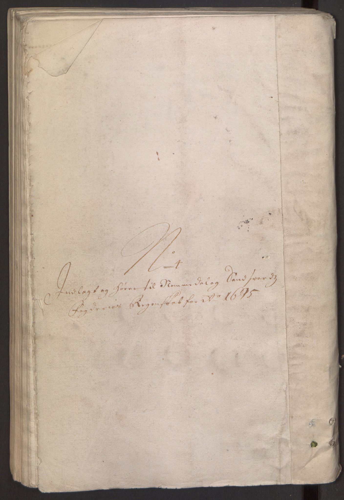 Rentekammeret inntil 1814, Reviderte regnskaper, Fogderegnskap, RA/EA-4092/R24/L1575: Fogderegnskap Numedal og Sandsvær, 1692-1695, s. 402