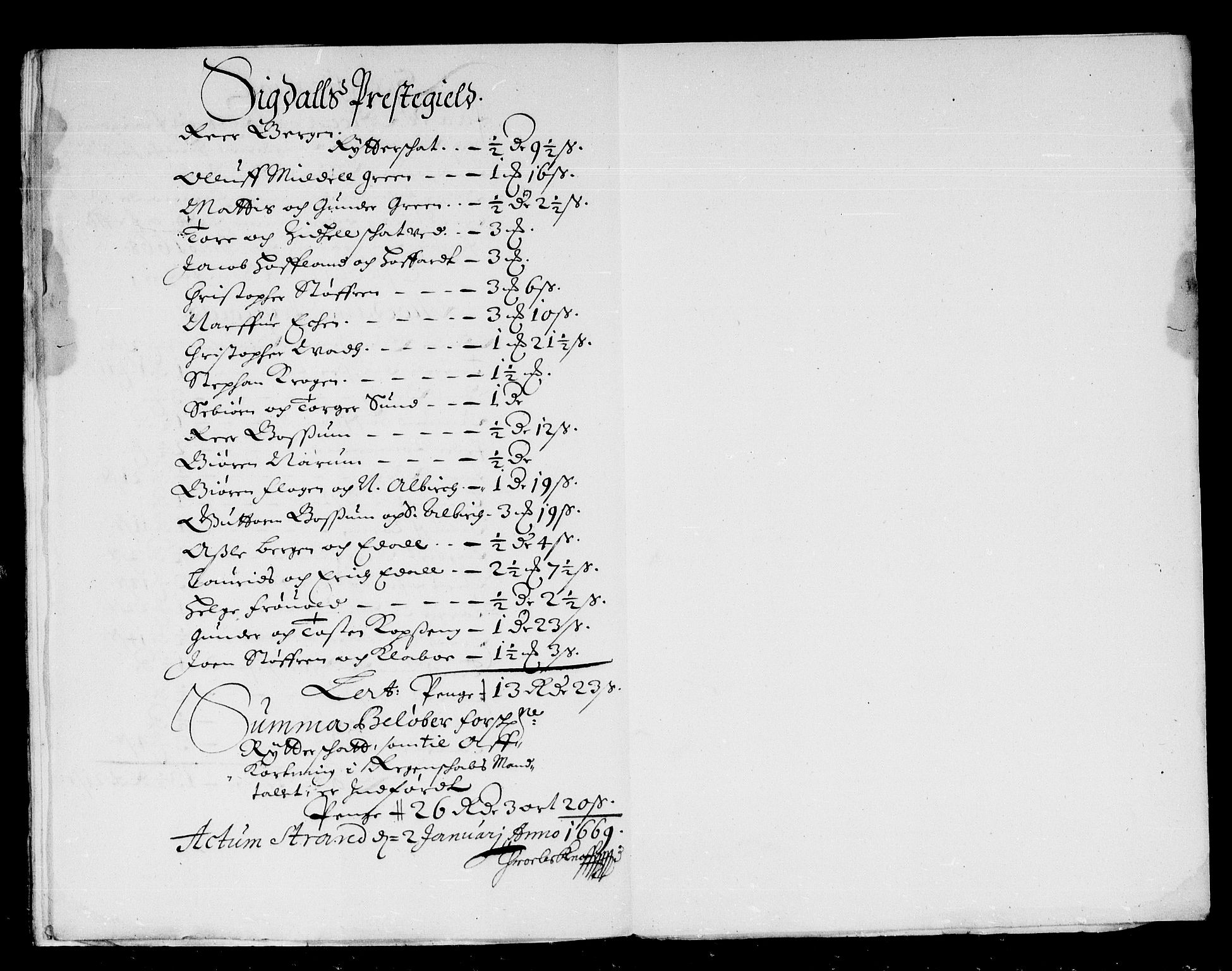 Rentekammeret inntil 1814, Reviderte regnskaper, Stiftamtstueregnskaper, Landkommissariatet på Akershus og Akershus stiftamt, AV/RA-EA-5869/R/Rb/L0046: Akershus stiftamt, 1667-1668