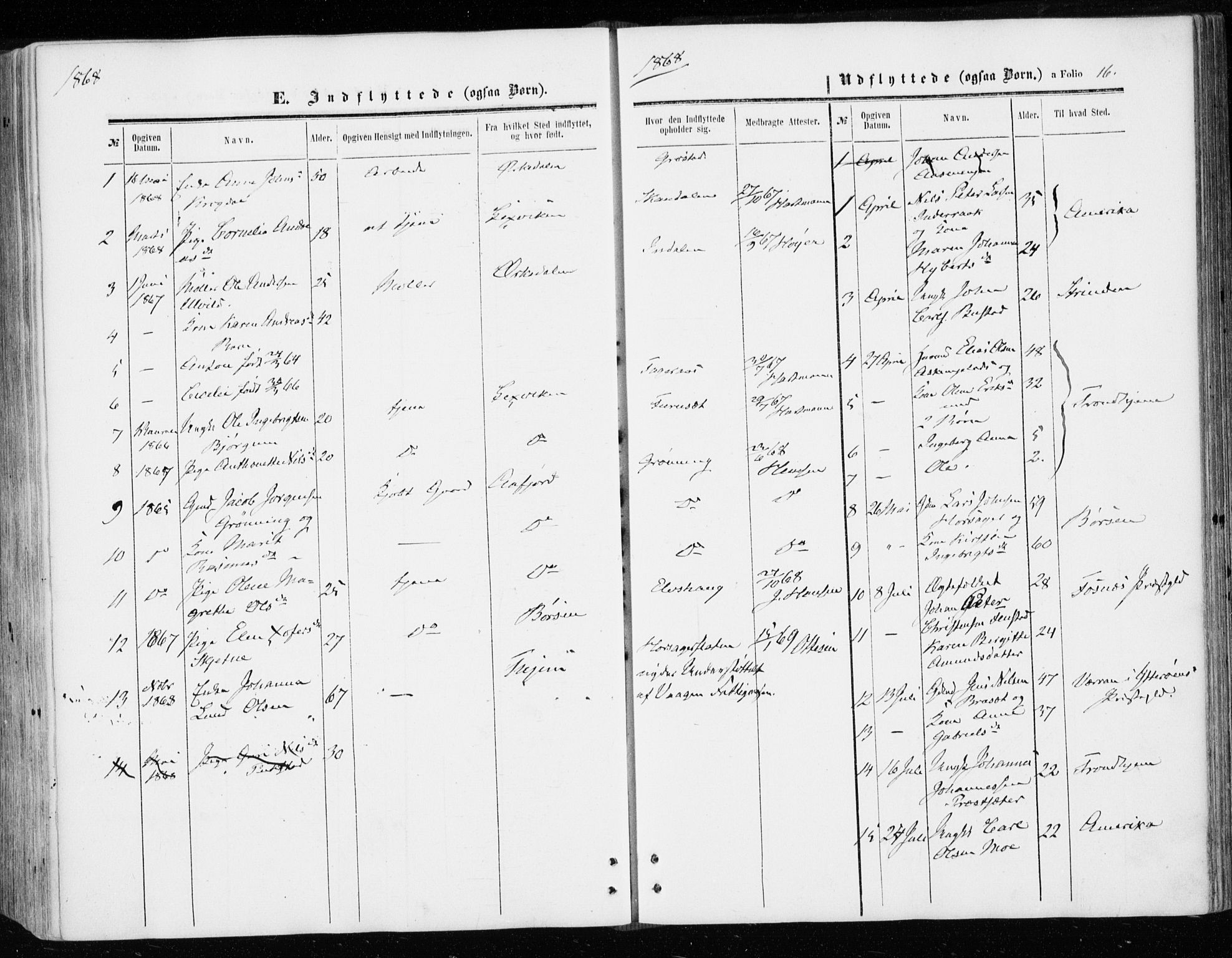 Ministerialprotokoller, klokkerbøker og fødselsregistre - Sør-Trøndelag, SAT/A-1456/646/L0612: Ministerialbok nr. 646A10, 1858-1869, s. 16