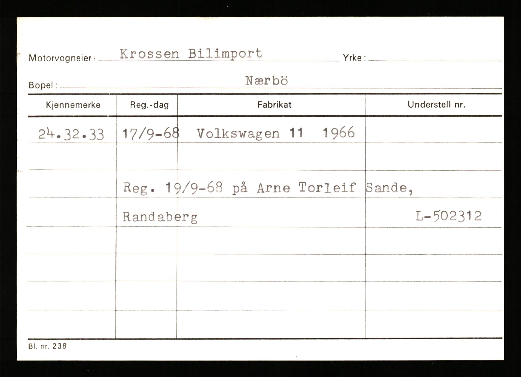 Stavanger trafikkstasjon, AV/SAST-A-101942/0/G/L0011: Registreringsnummer: 240000 - 363477, 1930-1971, s. 149