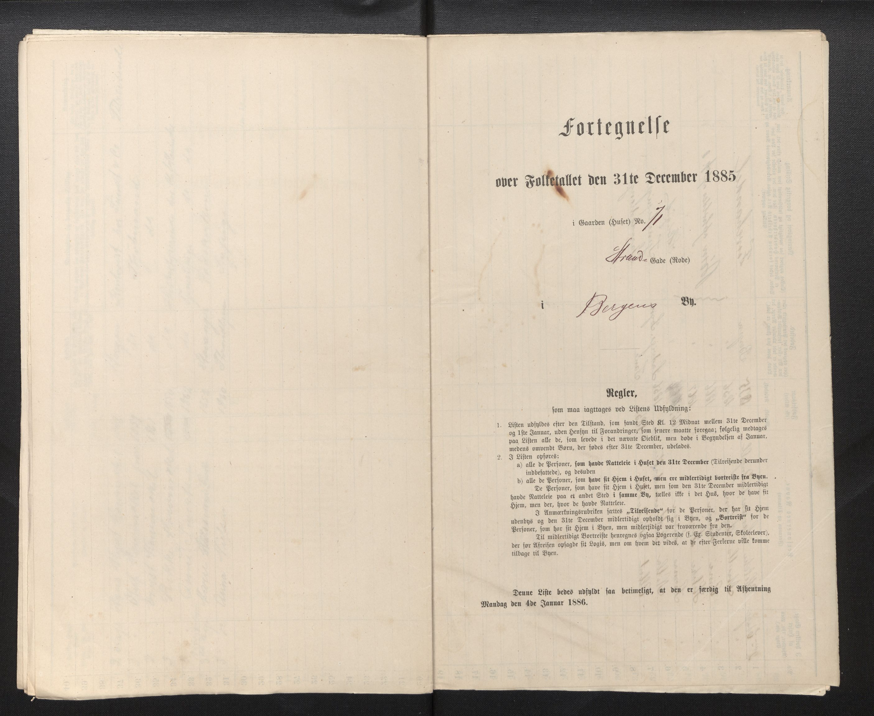 SAB, Folketelling 1885 for 1301 Bergen kjøpstad, 1885, s. 6497