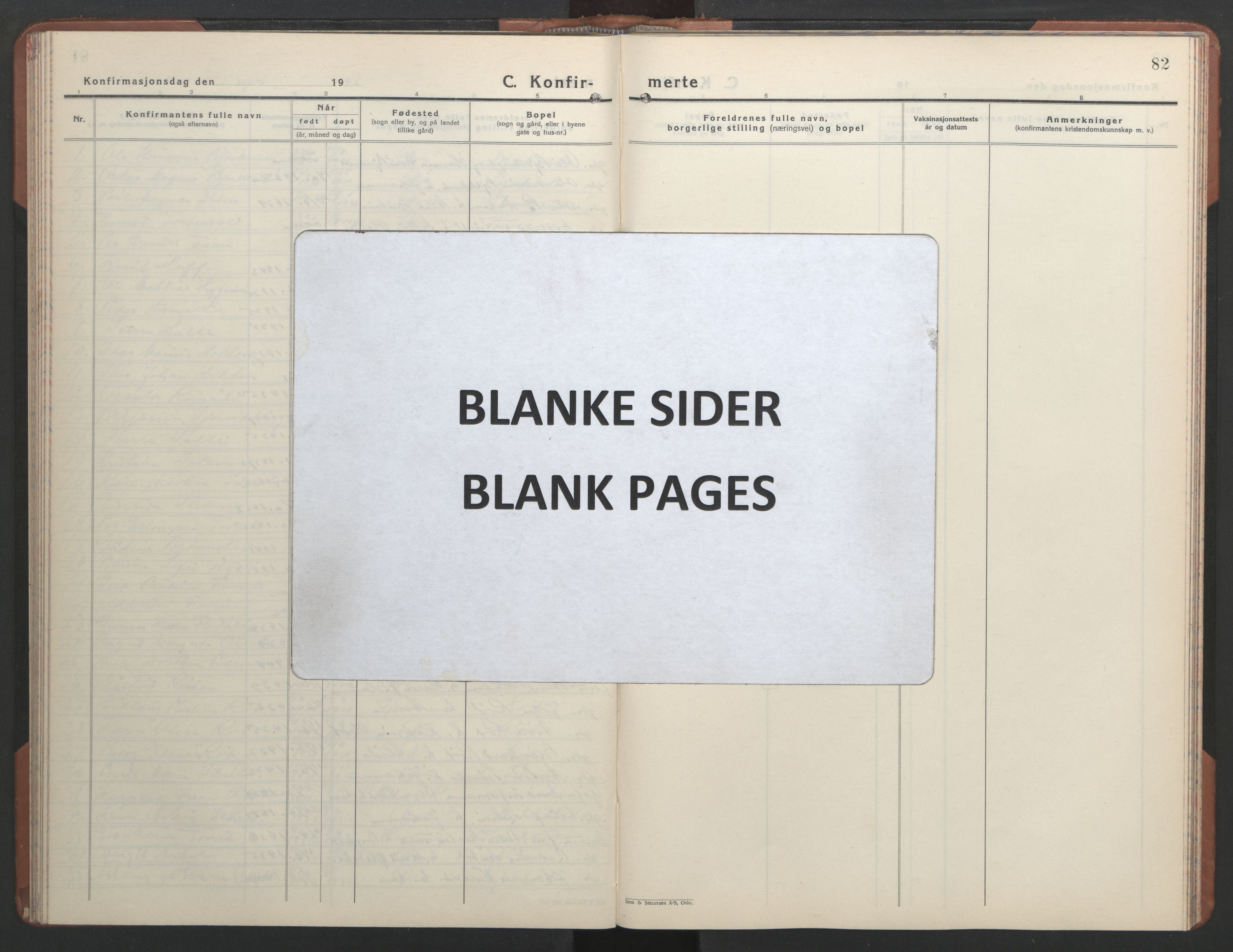 Ministerialprotokoller, klokkerbøker og fødselsregistre - Møre og Romsdal, AV/SAT-A-1454/584/L0971: Klokkerbok nr. 584C04, 1933-1946, s. 82