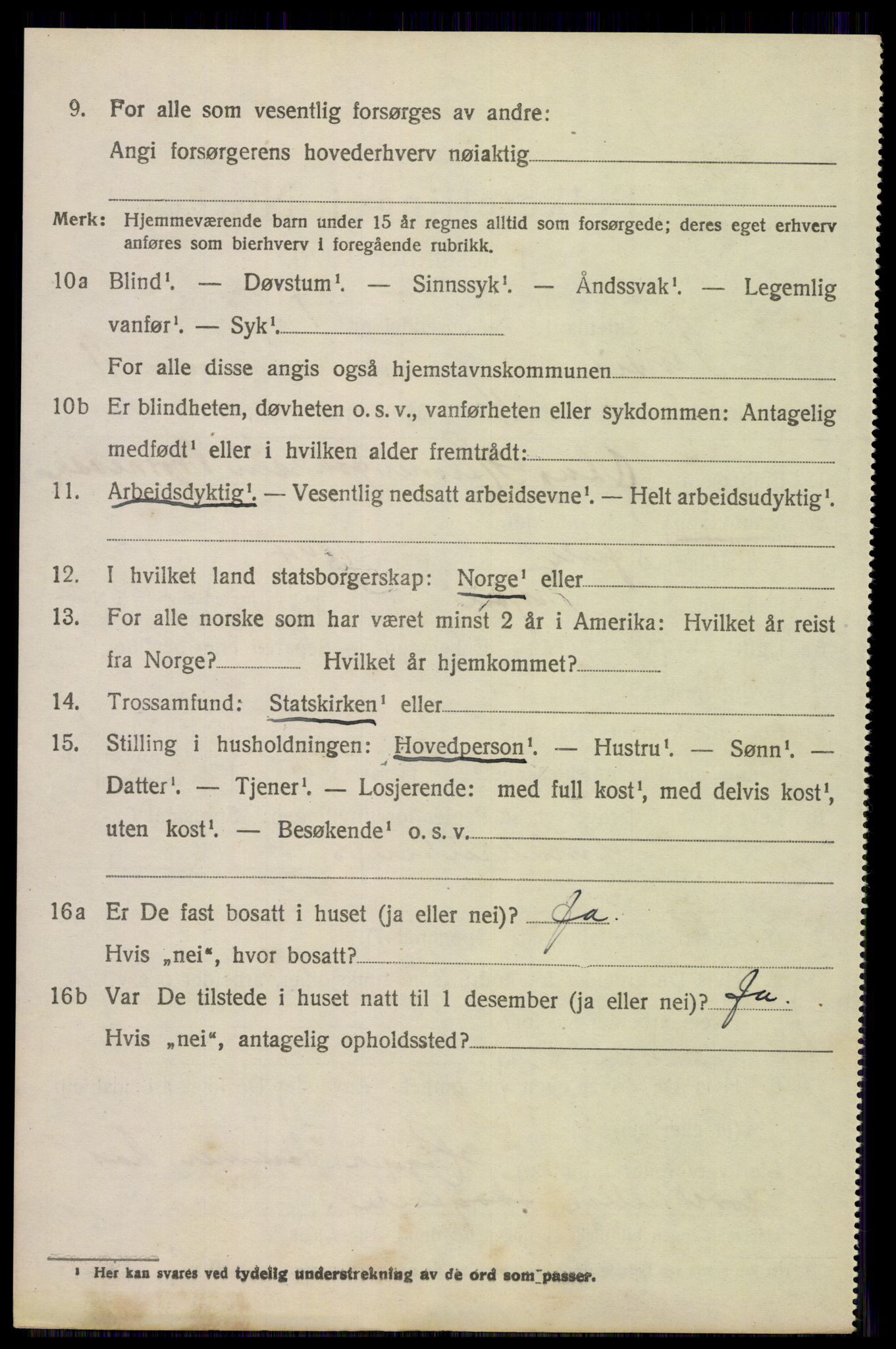 SAH, Folketelling 1920 for 0428 Trysil herred, 1920, s. 6996