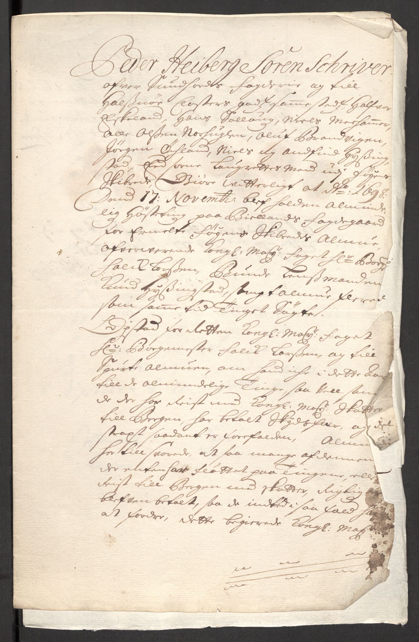 Rentekammeret inntil 1814, Reviderte regnskaper, Fogderegnskap, RA/EA-4092/R48/L2977: Fogderegnskap Sunnhordland og Hardanger, 1697-1698, s. 457