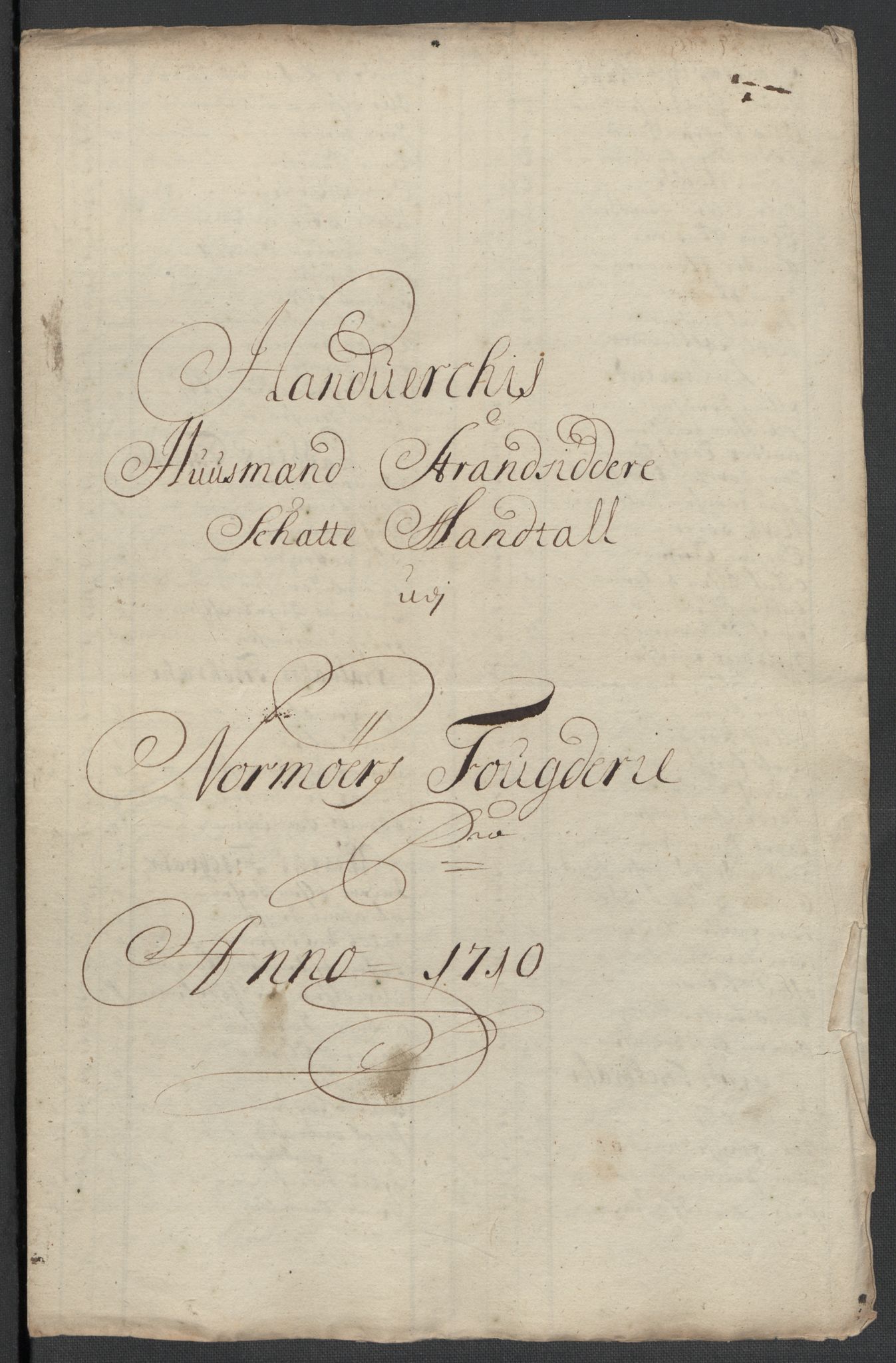 Rentekammeret inntil 1814, Reviderte regnskaper, Fogderegnskap, RA/EA-4092/R56/L3744: Fogderegnskap Nordmøre, 1709-1710, s. 264