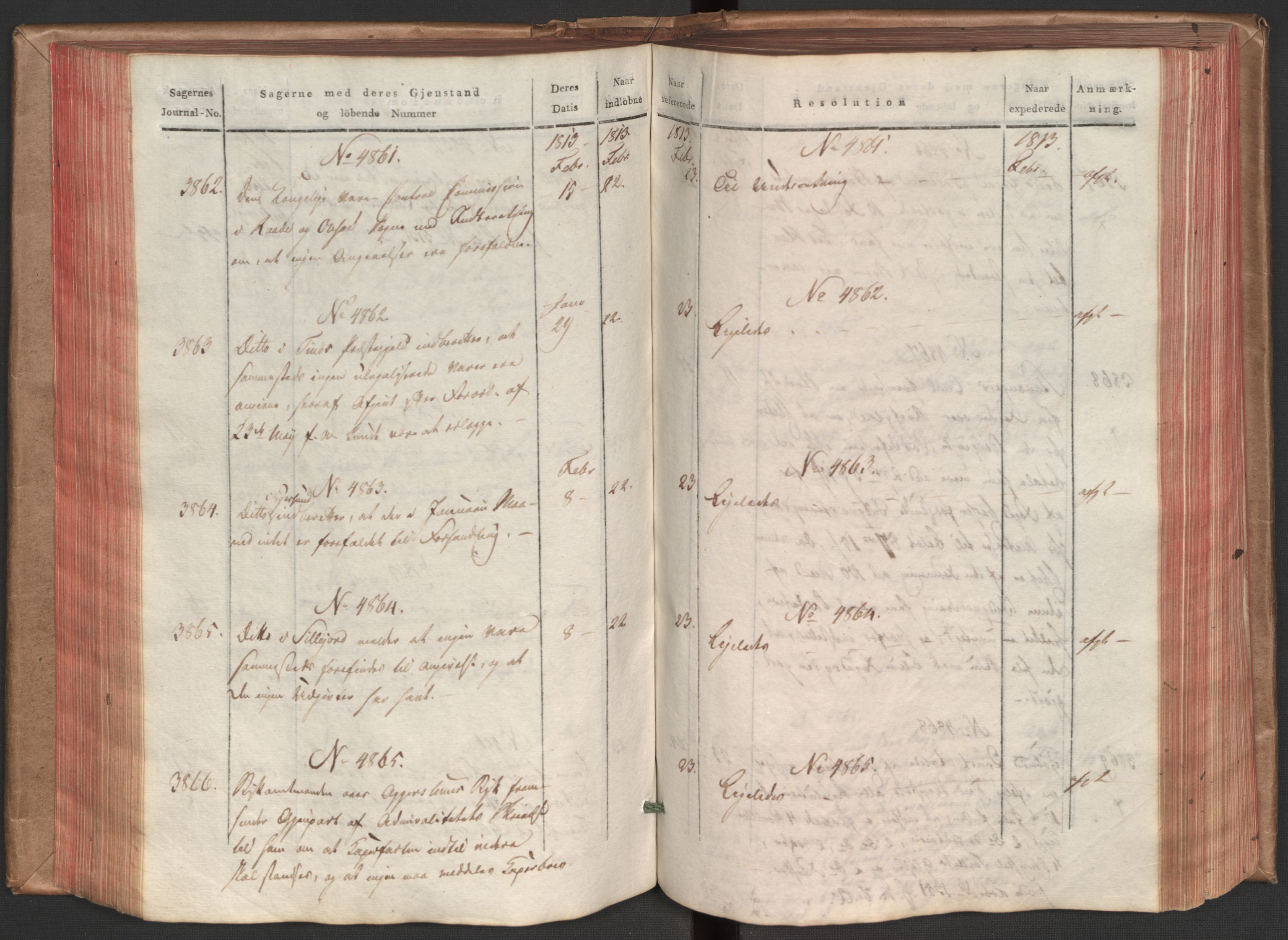 Stattholderembetet 1810-1814, 1. kontor (Kontor A), AV/RA-EA-2872/Ab/L0005: Referatprotokoll,  j.nr. 3328b-4243,  l.nr. 4214b-5321, 1812-1813, s. 180