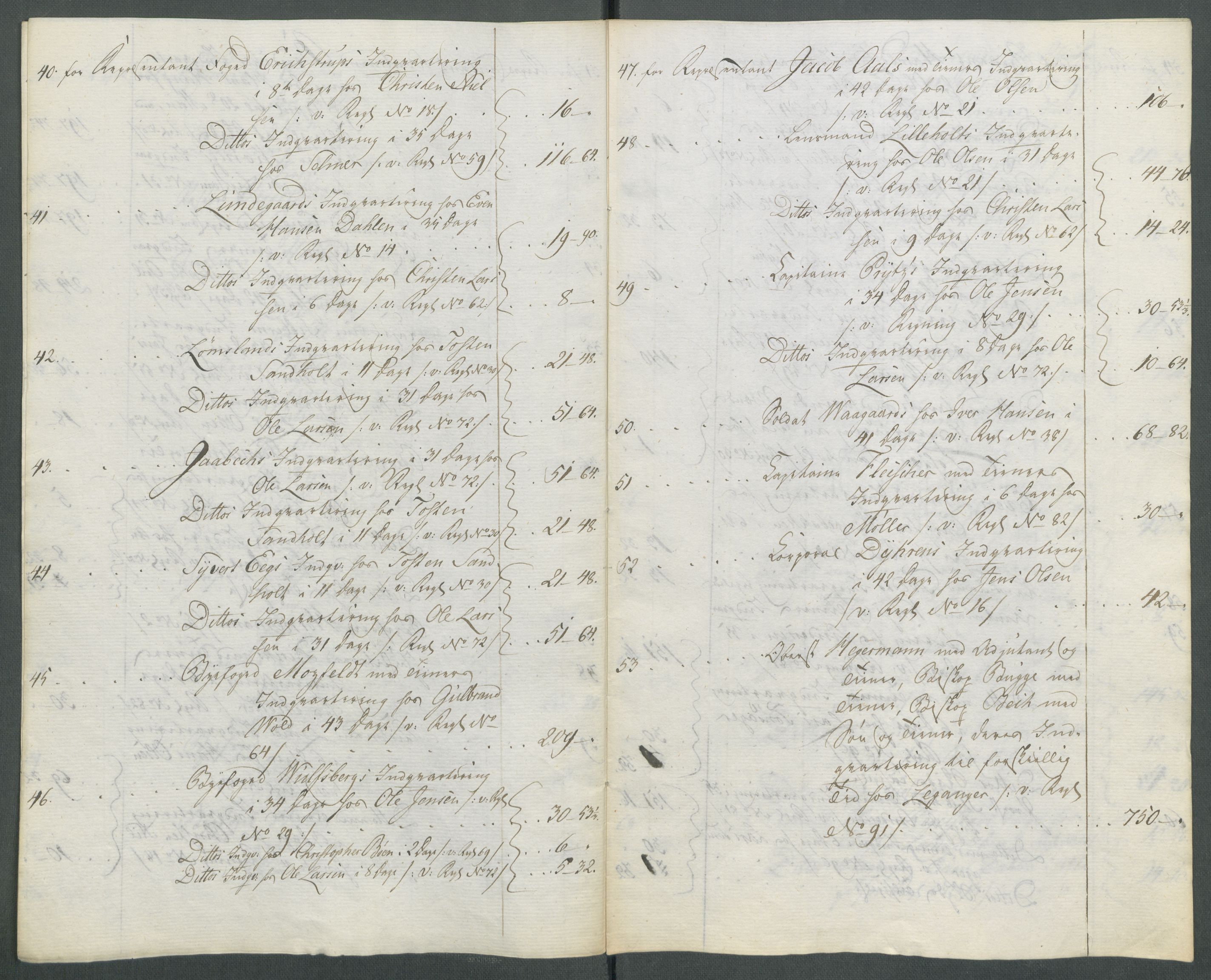 5. departement for finans-, handels- og tollfaget, AV/RA-S-3893/C/Cb/L0014: Regninger fra Riksforsamlingens deputerede, 1814, s. 8