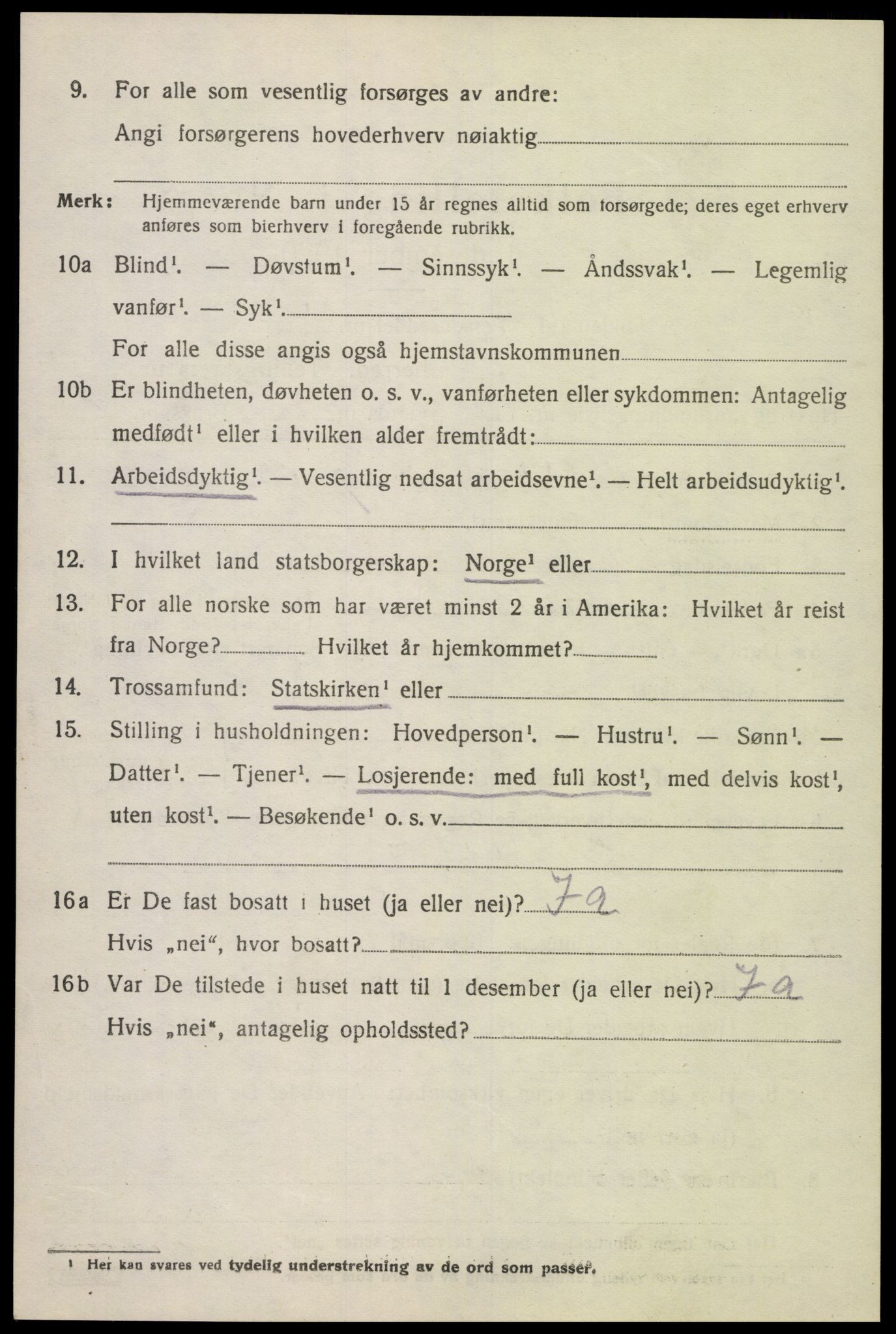 SAK, Folketelling 1920 for 1017 Greipstad herred, 1920, s. 2061
