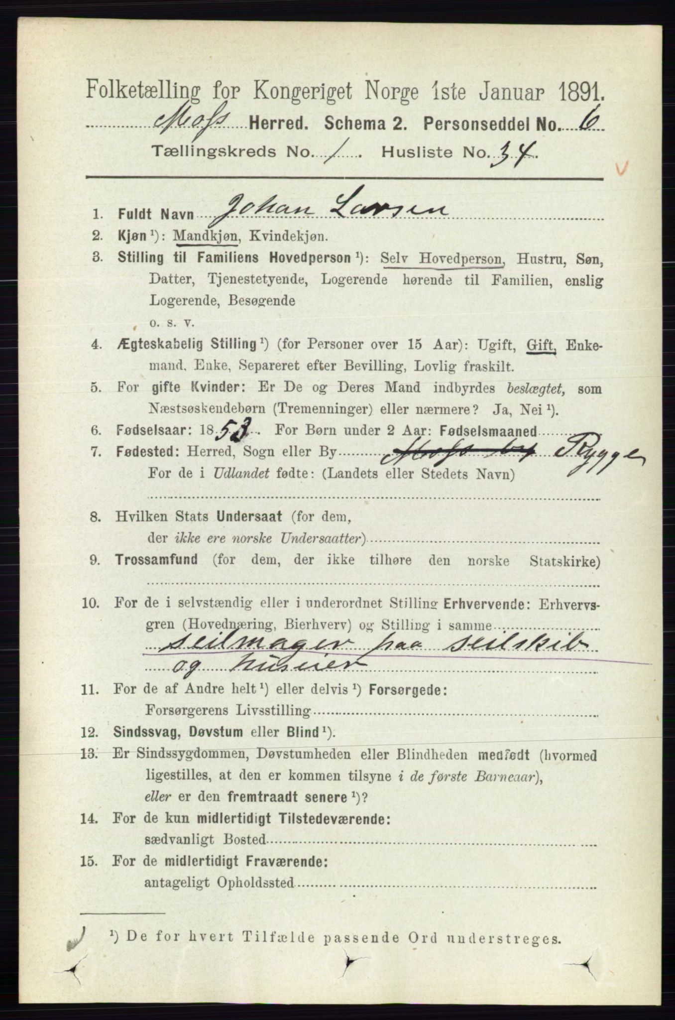 RA, Folketelling 1891 for 0194 Moss herred, 1891, s. 523