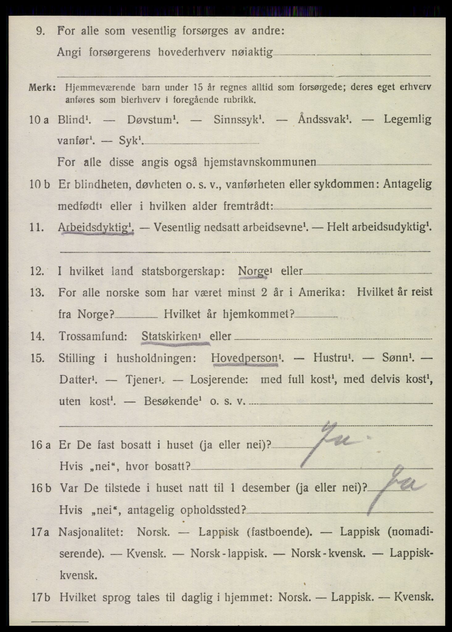 SAT, Folketelling 1920 for 1827 Dønnes herred, 1920, s. 3035