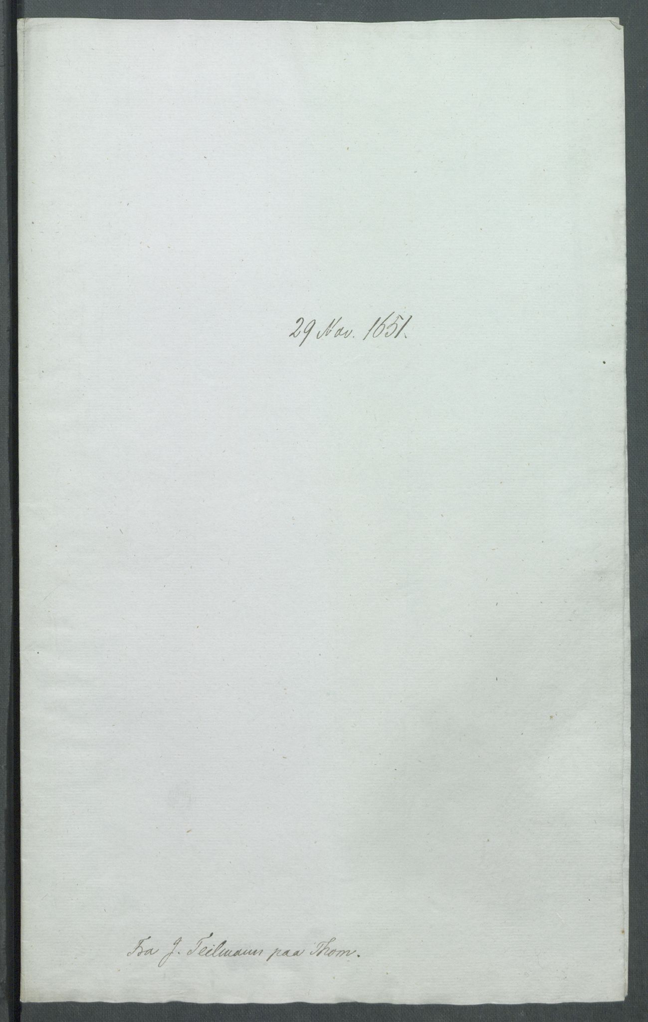 Riksarkivets diplomsamling, AV/RA-EA-5965/F02/L0164: Dokumenter, 1651, s. 69