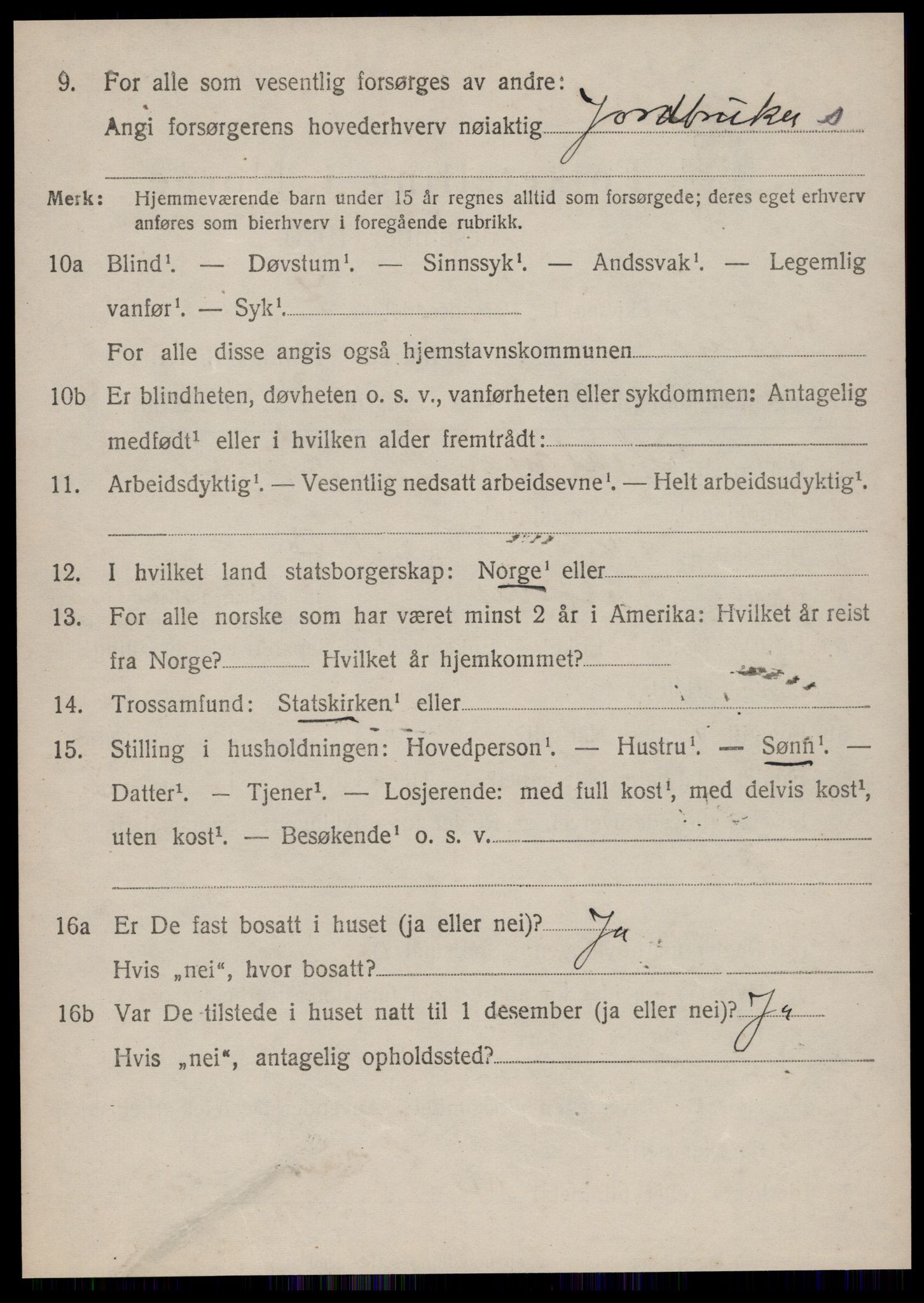 SAT, Folketelling 1920 for 1535 Vestnes herred, 1920, s. 1894