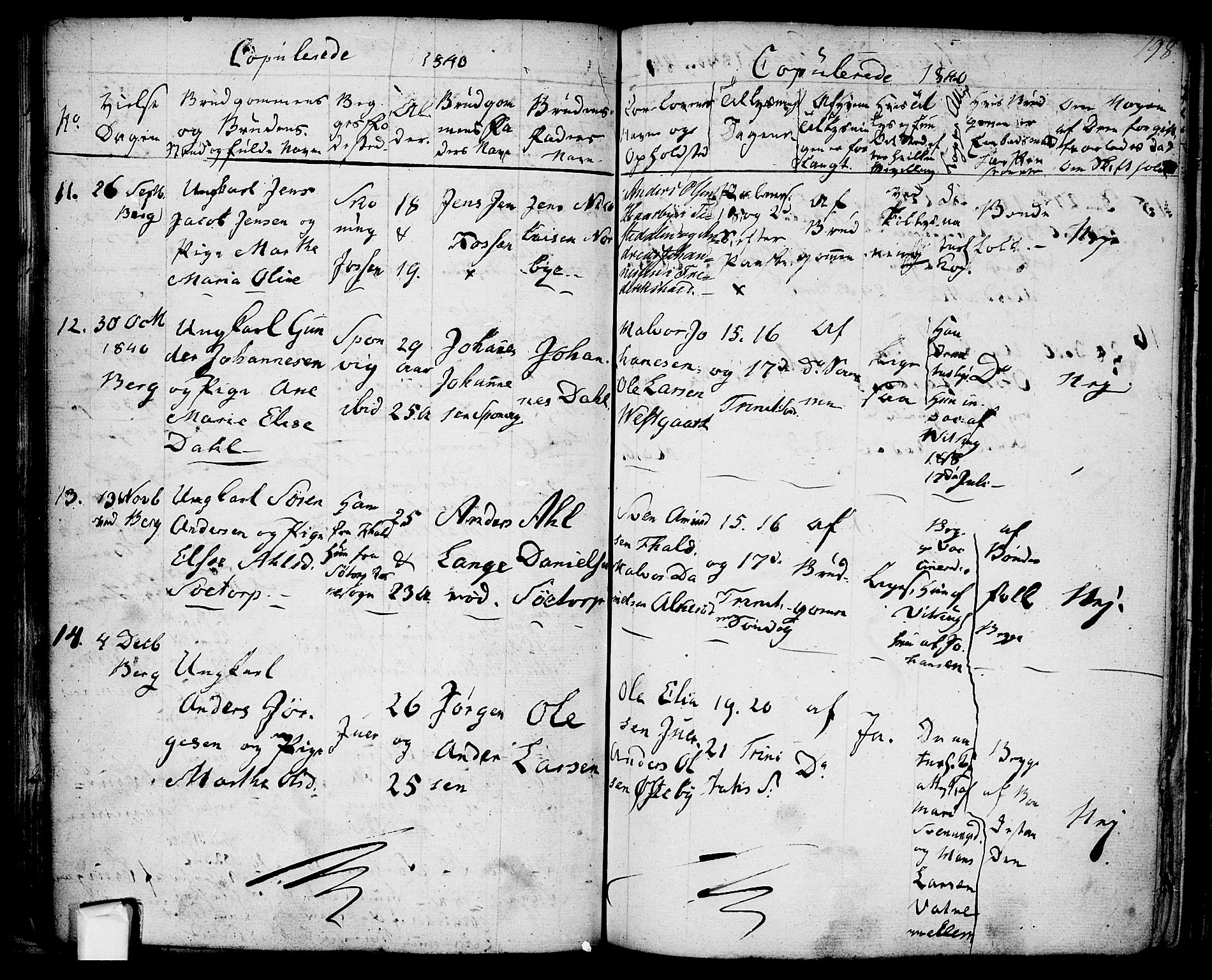 Berg prestekontor Kirkebøker, AV/SAO-A-10902/F/Fa/L0003: Ministerialbok nr. I 3, 1832-1842, s. 198