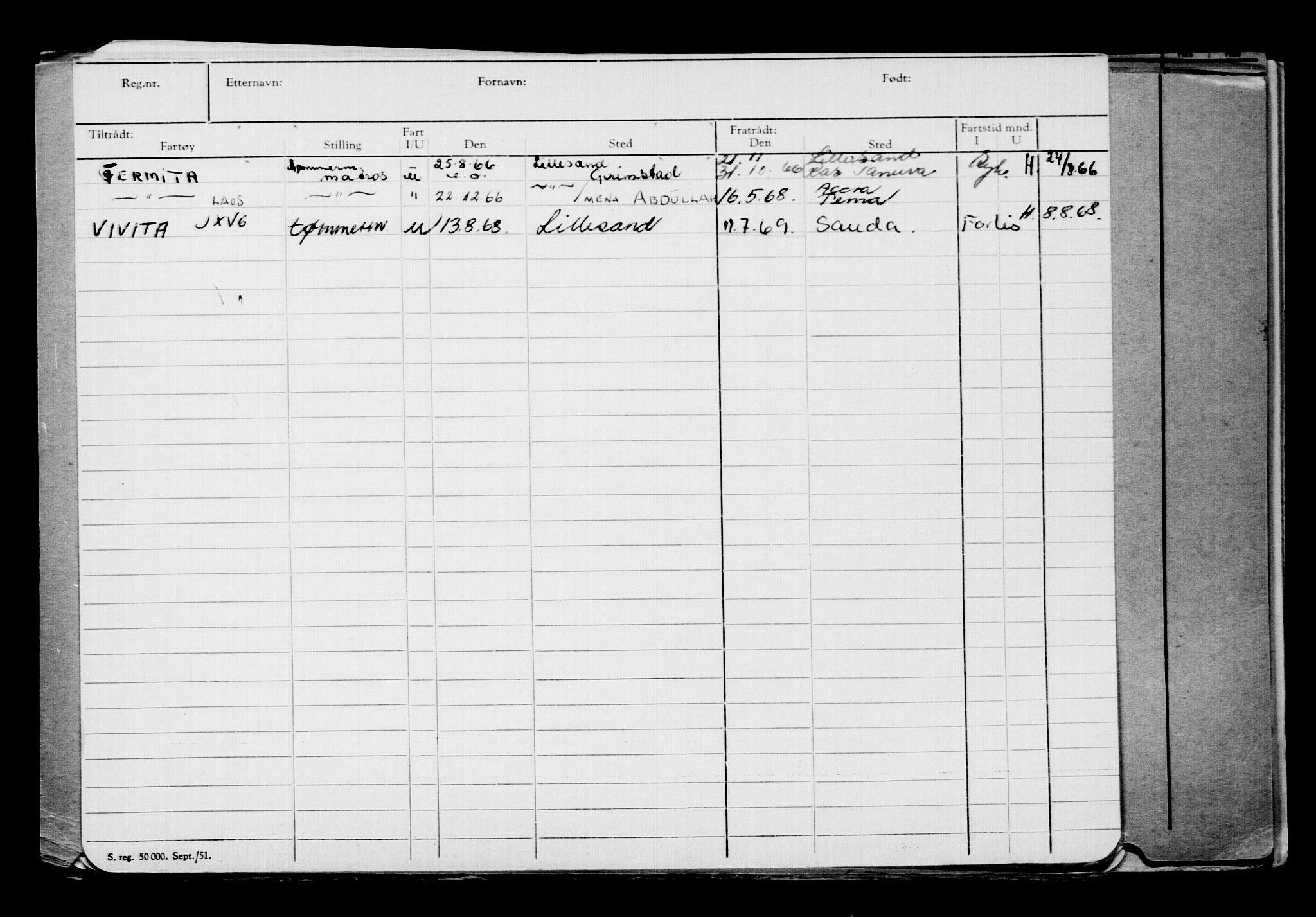 Direktoratet for sjømenn, AV/RA-S-3545/G/Gb/L0146: Hovedkort, 1917, s. 246