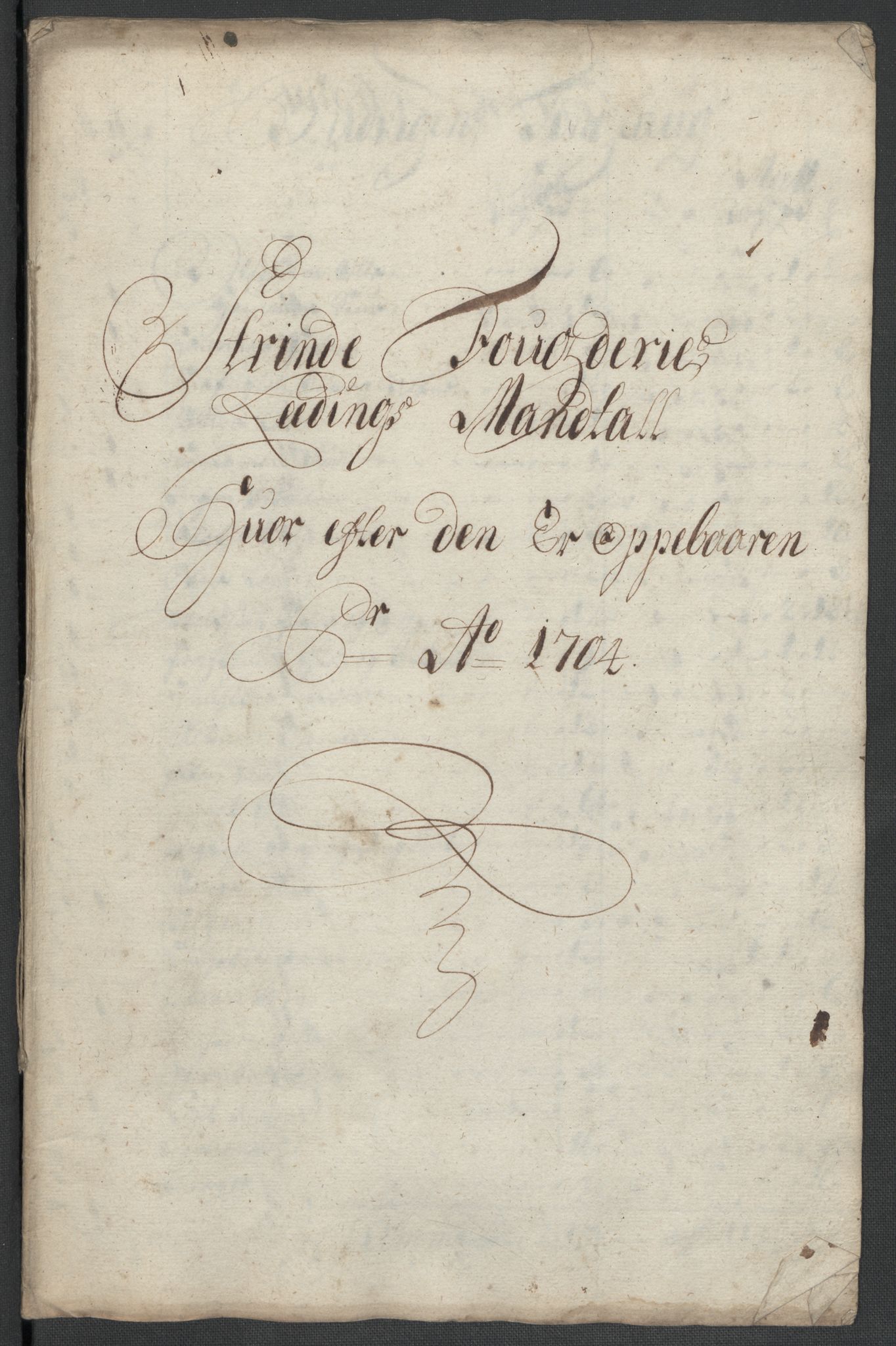 Rentekammeret inntil 1814, Reviderte regnskaper, Fogderegnskap, RA/EA-4092/R61/L4109: Fogderegnskap Strinda og Selbu, 1704-1706, s. 147