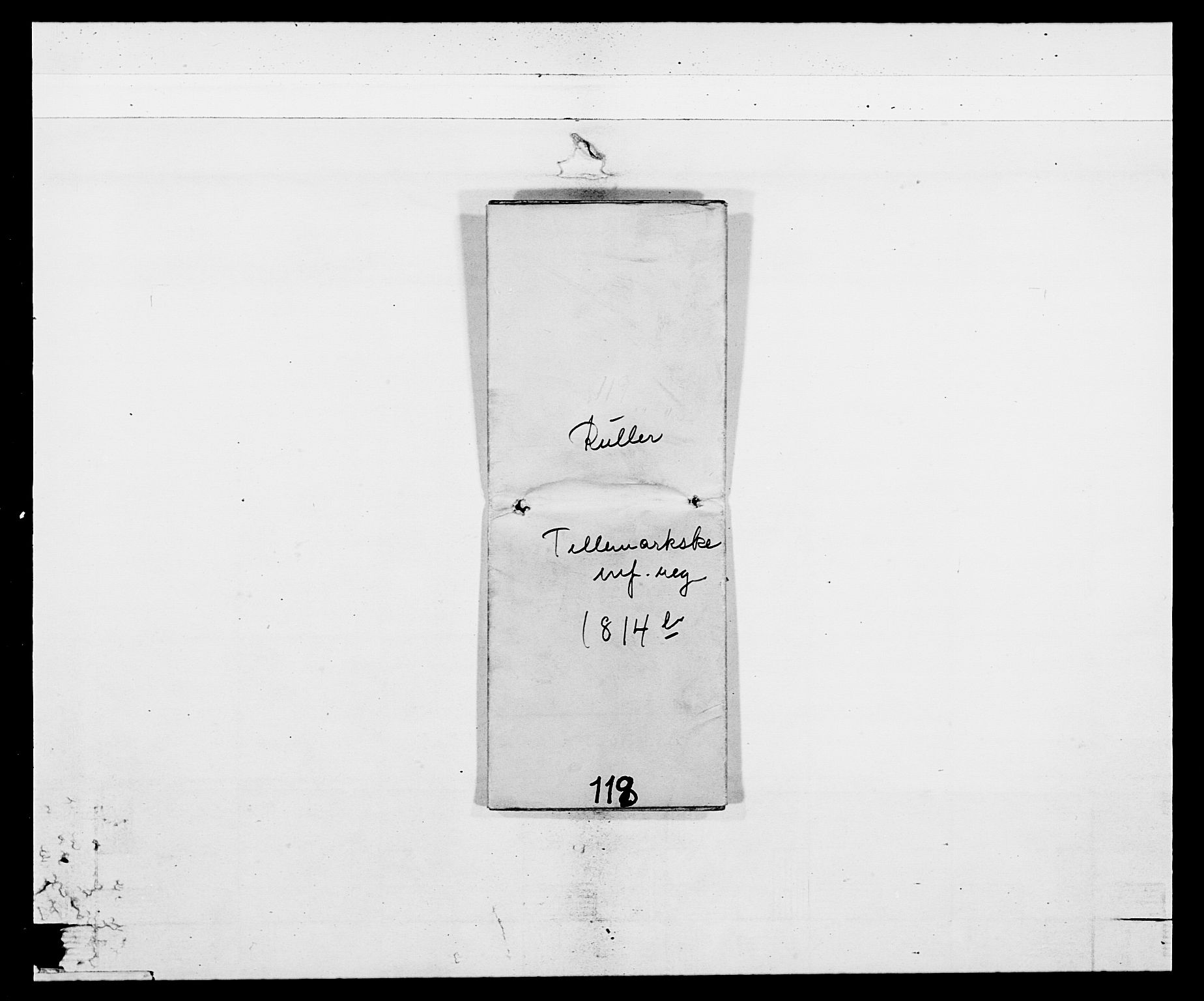 Generalitets- og kommissariatskollegiet, Det kongelige norske kommissariatskollegium, AV/RA-EA-5420/E/Eh/L0118: Telemarkske nasjonale infanteriregiment, 1814, s. 4