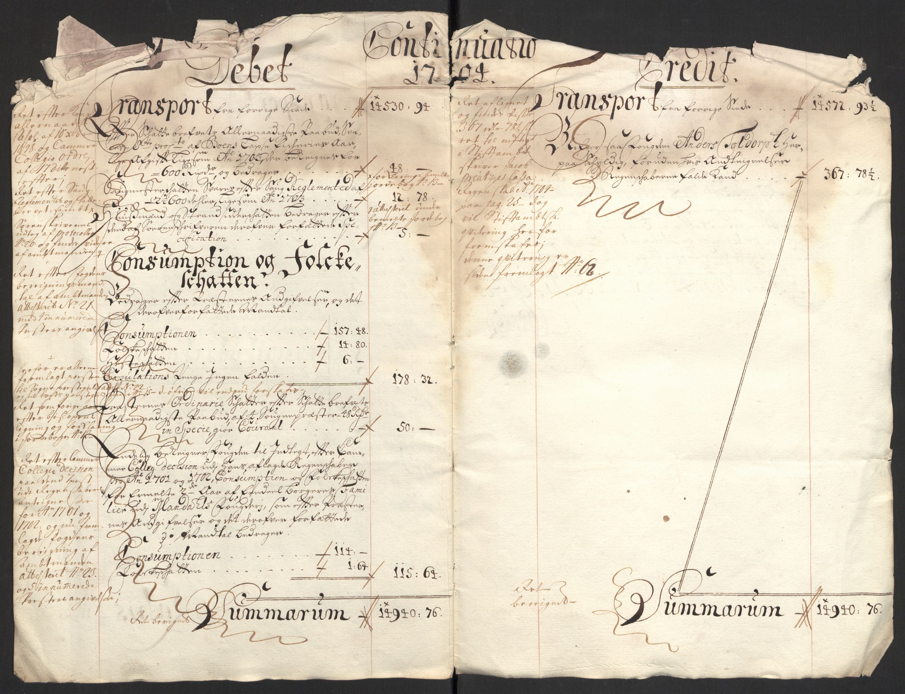 Rentekammeret inntil 1814, Reviderte regnskaper, Fogderegnskap, AV/RA-EA-4092/R43/L2550: Fogderegnskap Lista og Mandal, 1703-1704, s. 229