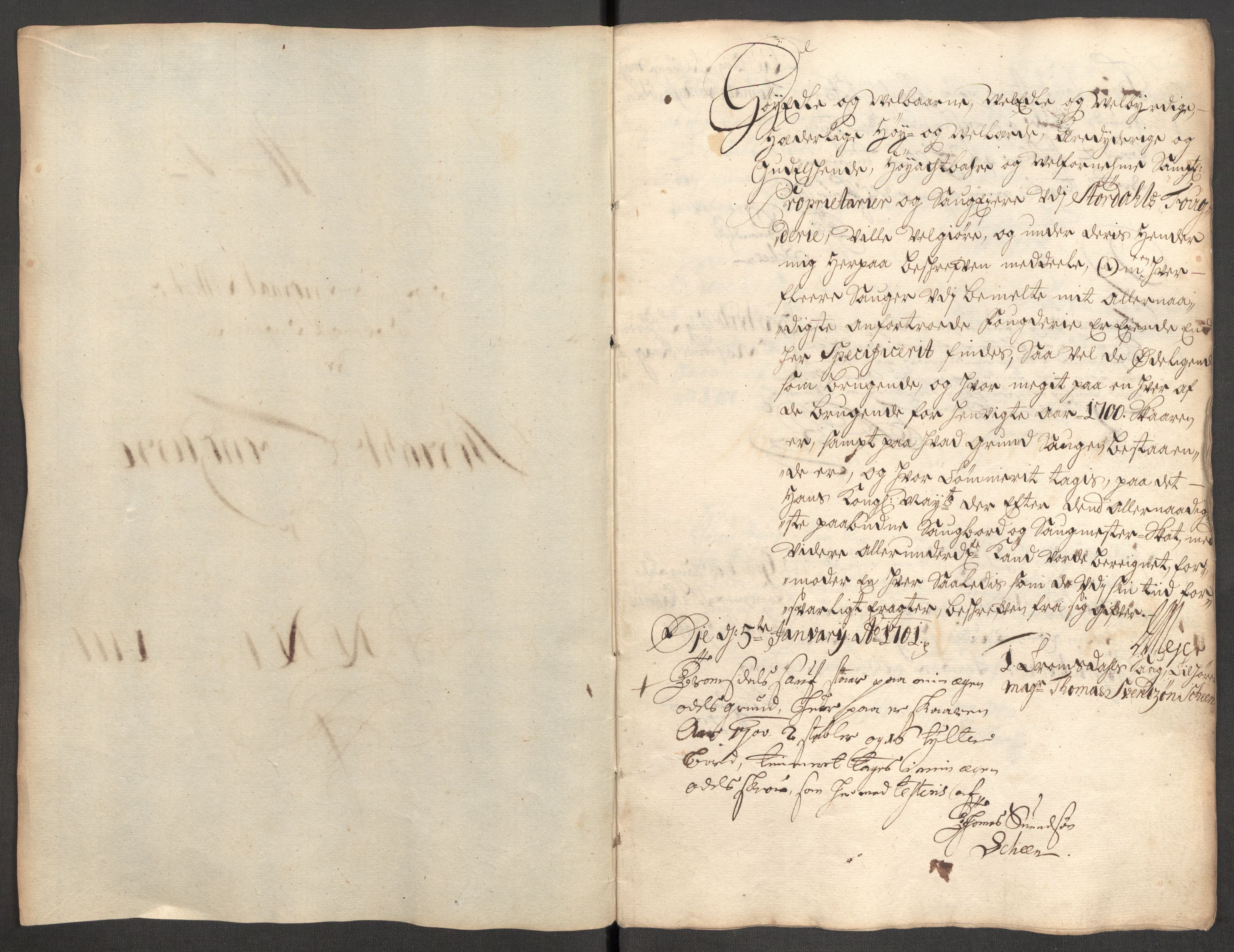 Rentekammeret inntil 1814, Reviderte regnskaper, Fogderegnskap, AV/RA-EA-4092/R62/L4192: Fogderegnskap Stjørdal og Verdal, 1700, s. 188