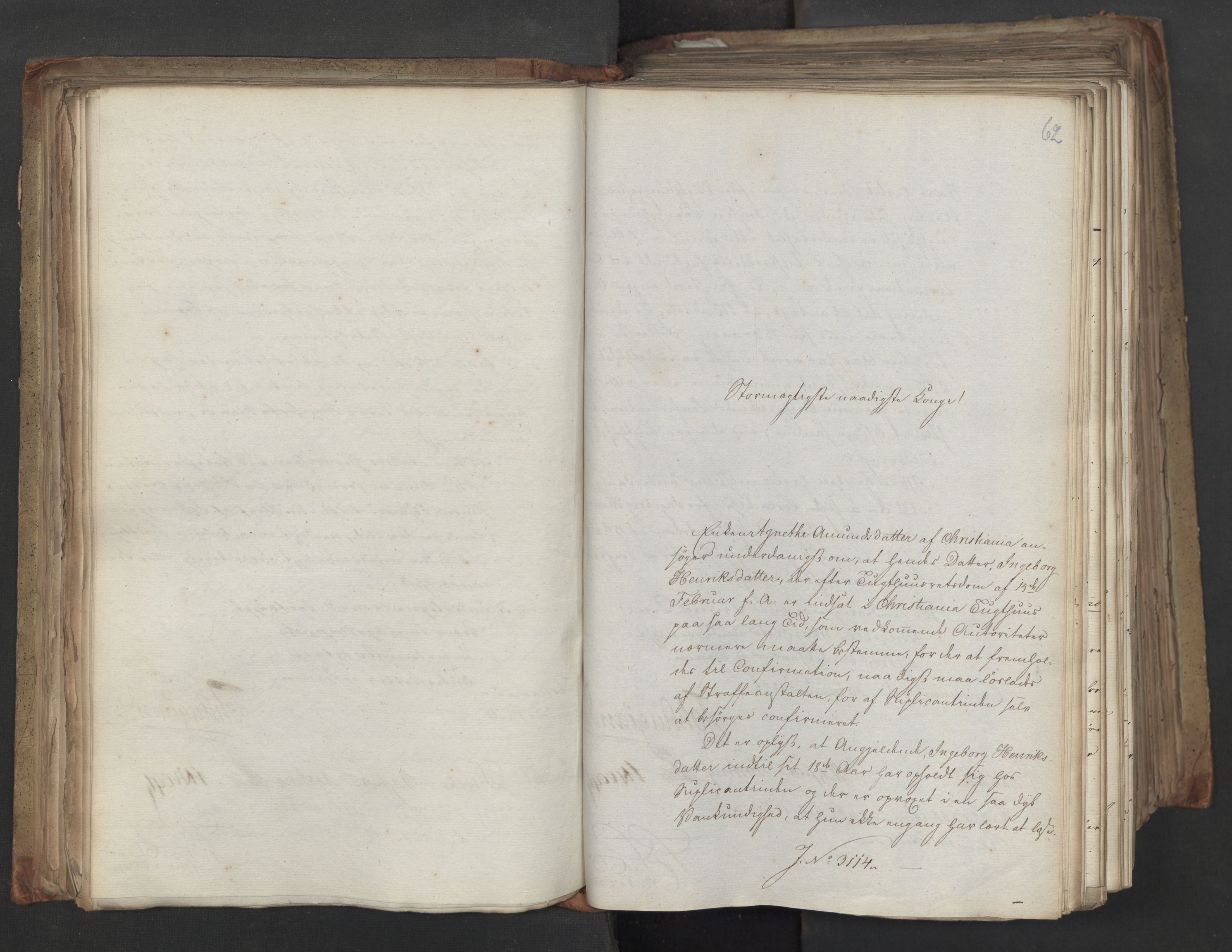 Statsrådsavdelingen i Stockholm, AV/RA-S-1003/D/Da/L0045: Regjeringsinnstillinger nr. 3067-3307, 1826, s. 125