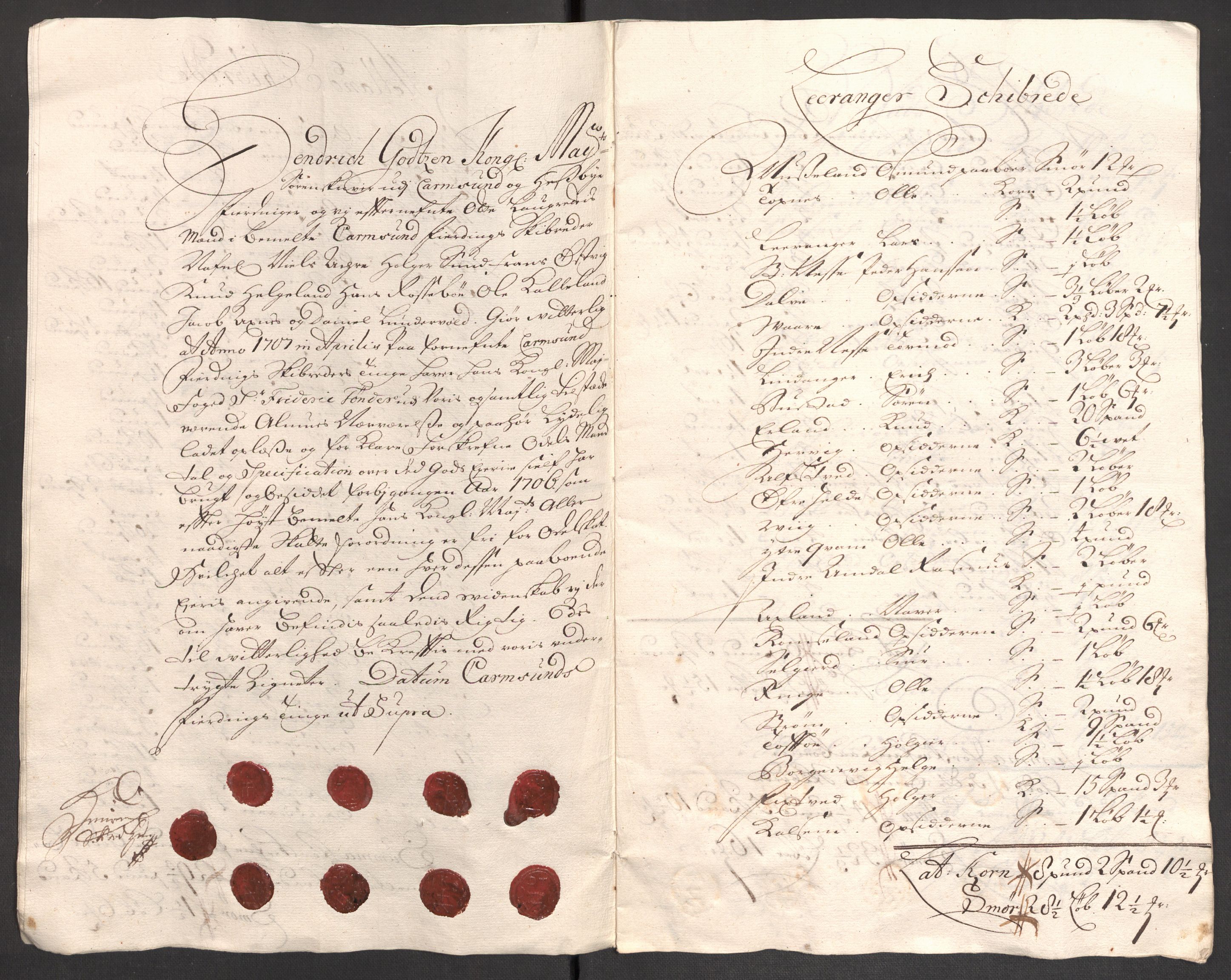 Rentekammeret inntil 1814, Reviderte regnskaper, Fogderegnskap, AV/RA-EA-4092/R47/L2861: Fogderegnskap Ryfylke, 1706-1709, s. 64