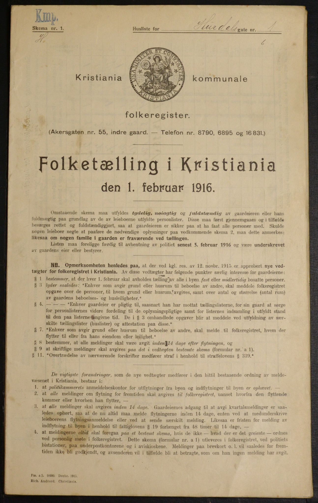 OBA, Kommunal folketelling 1.2.1916 for Kristiania, 1916, s. 42869