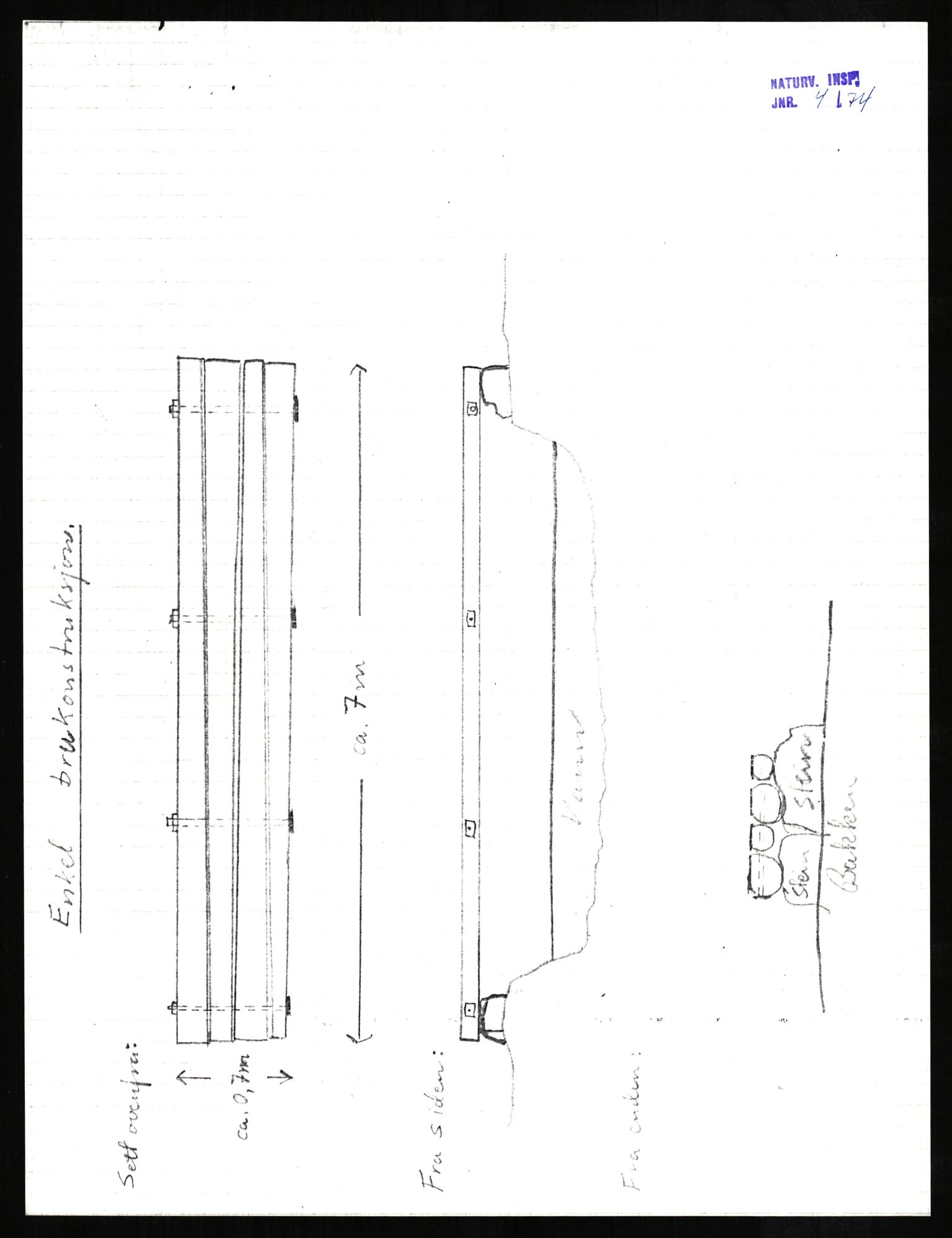 Statens naturverninspektør, AV/RA-S-2464/D/L0082: Nasjonalparker, 1961-1982, s. 49