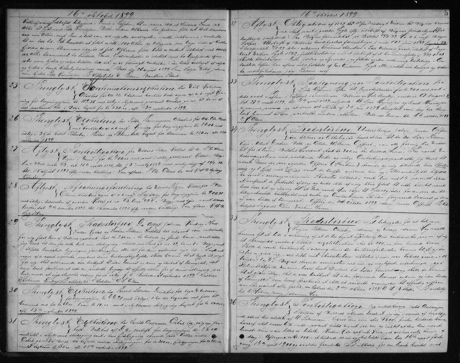 Lofoten sorenskriveri, SAT/A-0017/1/2/2C/L0004: Pantebok nr. 4, 1899-1902, s. 5