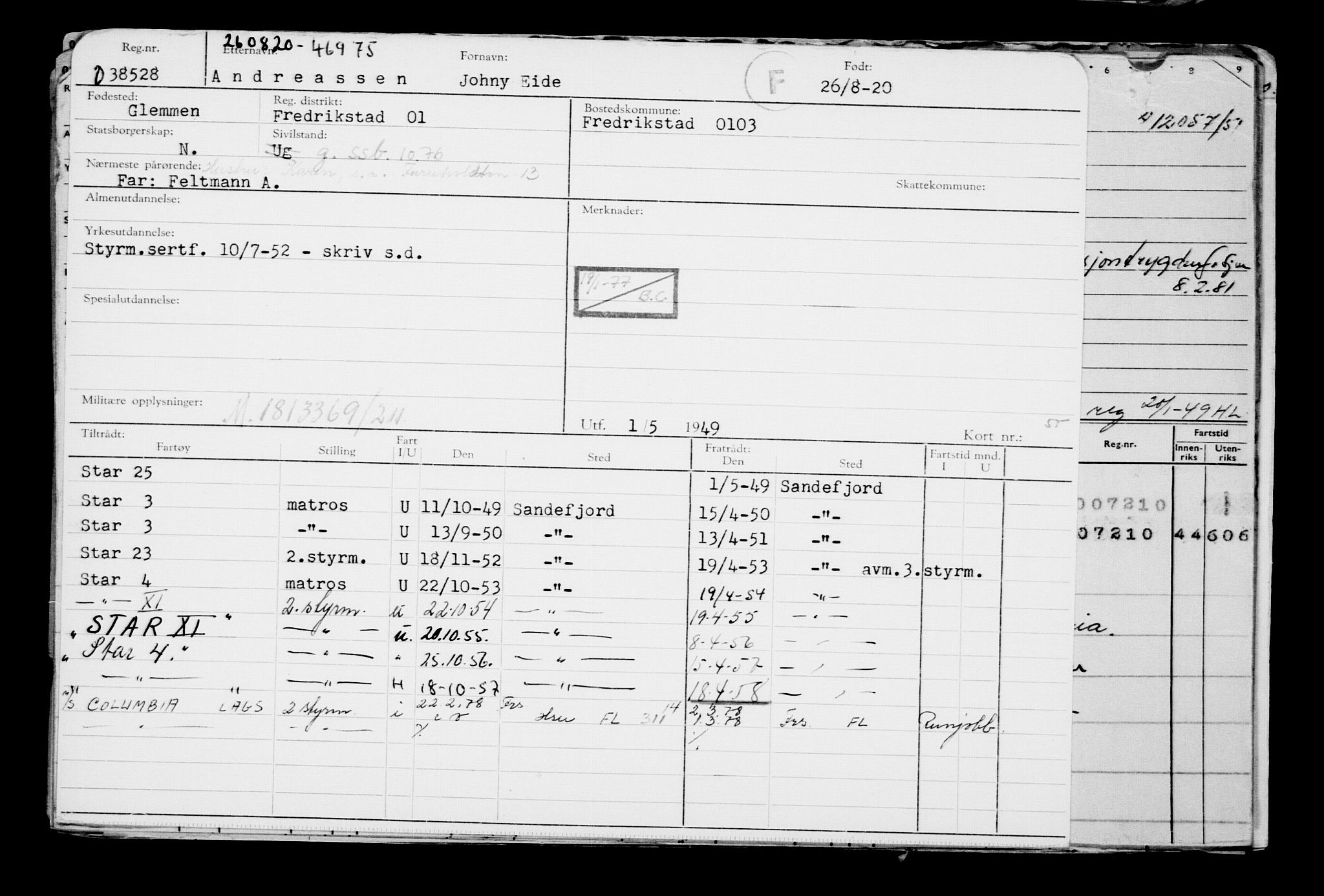 Direktoratet for sjømenn, AV/RA-S-3545/G/Gb/L0184: Hovedkort, 1920, s. 642