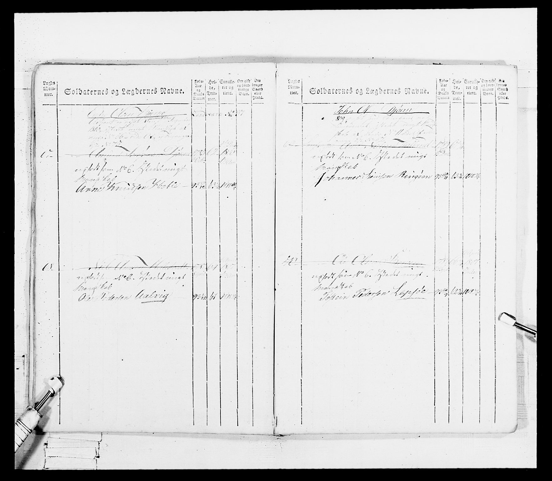 Generalitets- og kommissariatskollegiet, Det kongelige norske kommissariatskollegium, AV/RA-EA-5420/E/Eh/L0099: Bergenhusiske nasjonale infanteriregiment, 1812, s. 522