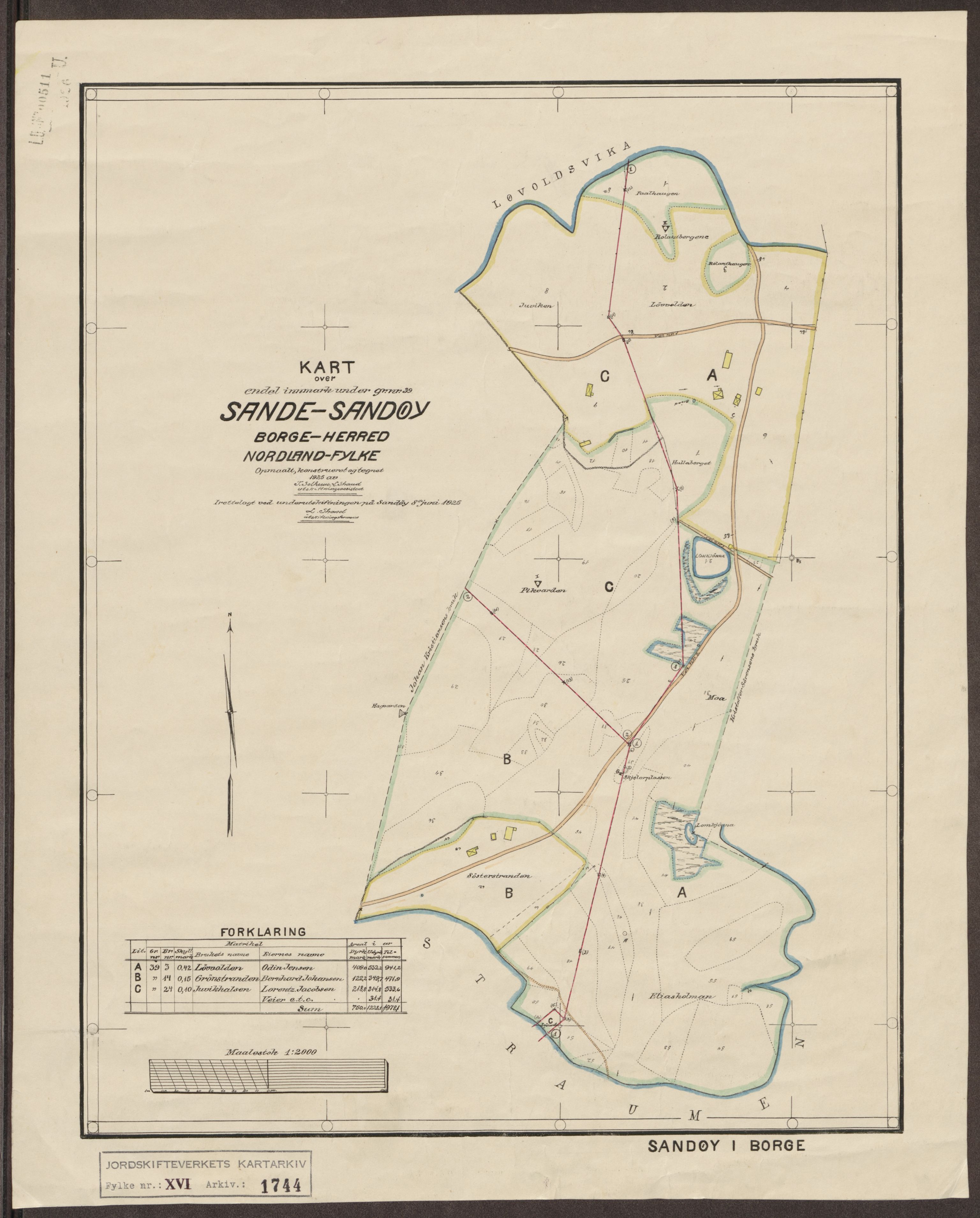 Jordskifteverkets kartarkiv, AV/RA-S-3929/T, 1859-1988, s. 2070