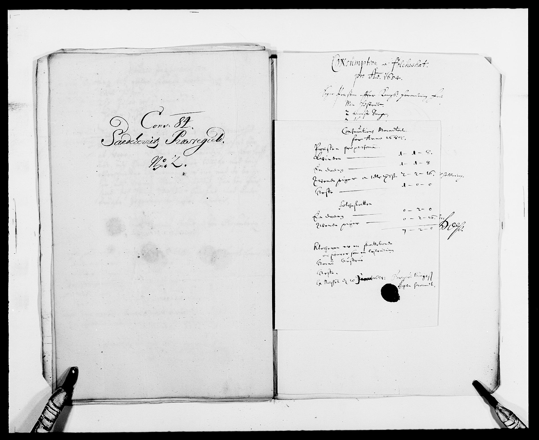 Rentekammeret inntil 1814, Reviderte regnskaper, Fogderegnskap, AV/RA-EA-4092/R33/L1969: Fogderegnskap Larvik grevskap, 1675-1687, s. 429