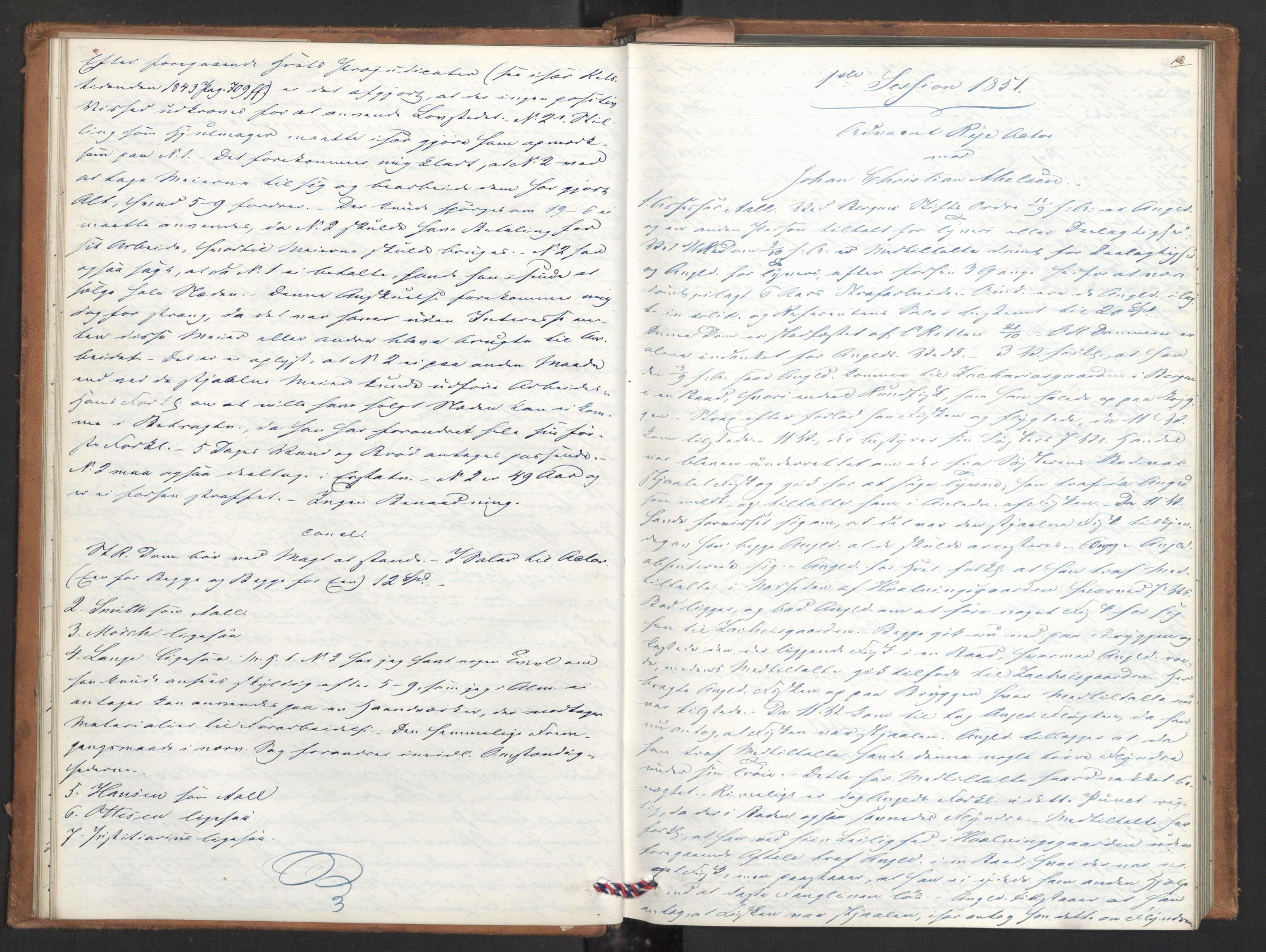 Høyesterett, AV/RA-S-1002/E/Eb/Eba/L0043/0001: Voteringsprotokoller / Voteringsprotokoll, 1850-1851, s. 17b-18a
