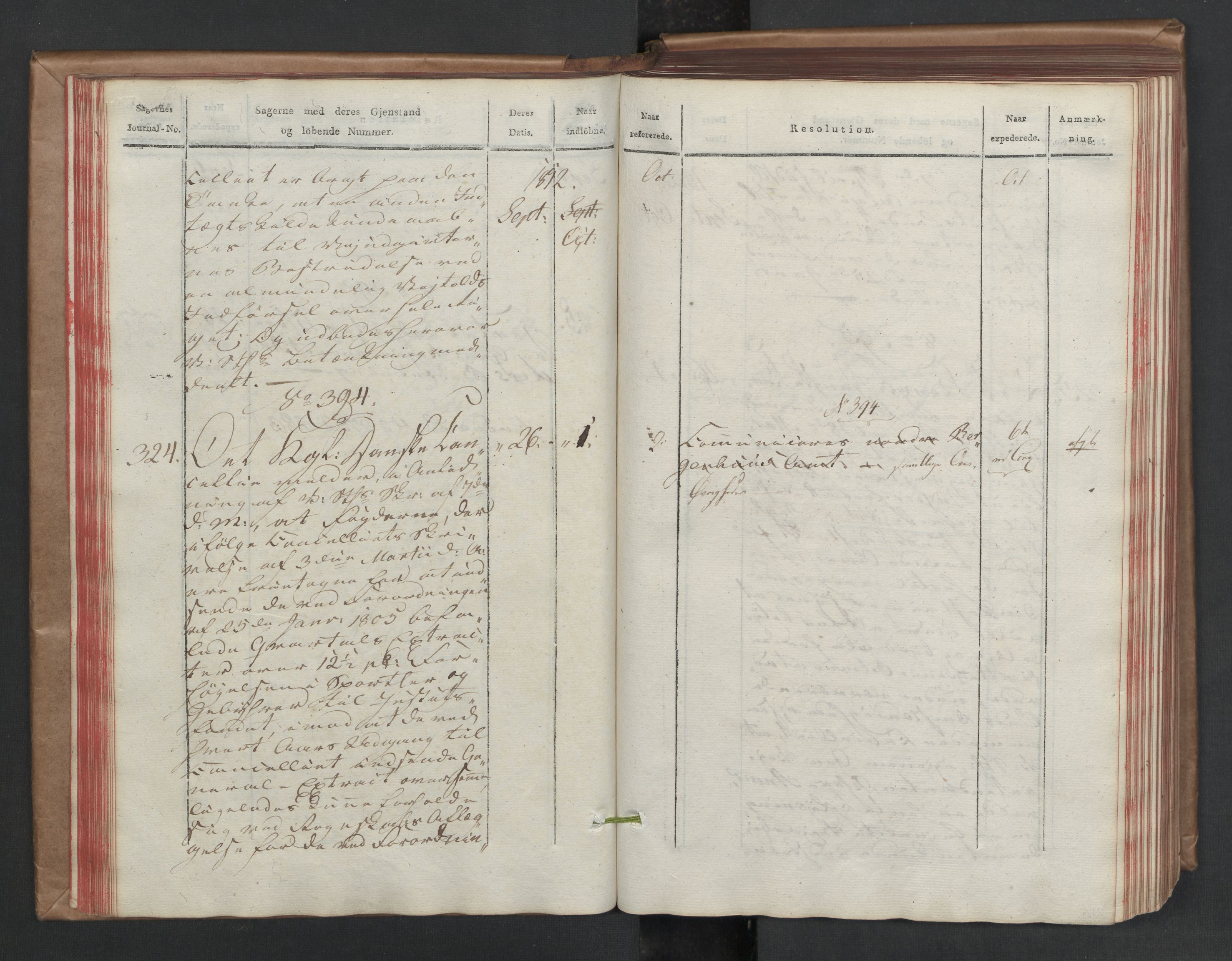 Stattholderembetet 1810-1814, 2. kontor (Kontor B), AV/RA-EA-5432/Aa/L0002: Kollegial referatprotokoll,  j.nr. 284-511,  l.nr. 328-639, 1812-1813, s. 48
