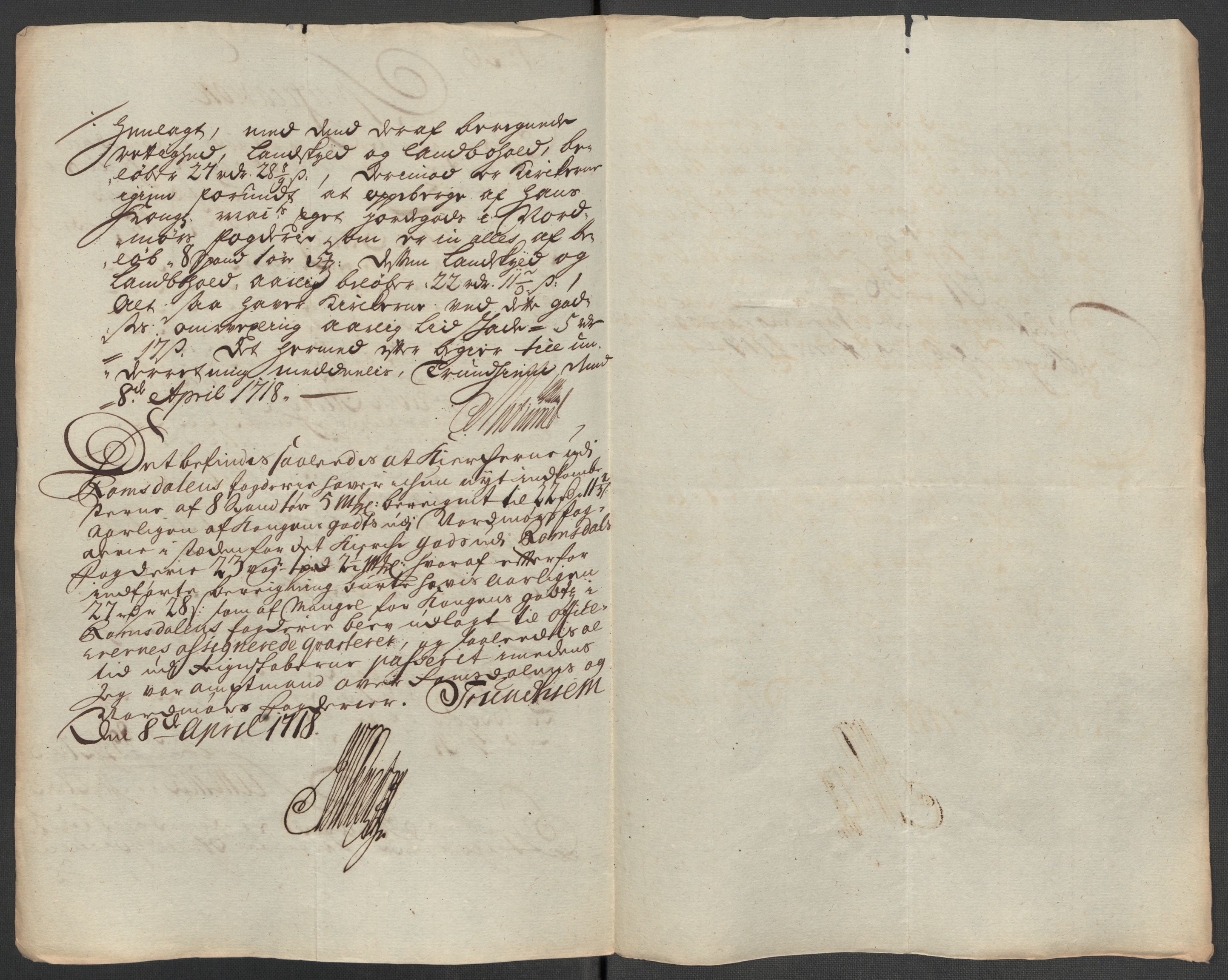 Rentekammeret inntil 1814, Reviderte regnskaper, Fogderegnskap, AV/RA-EA-4092/R56/L3750: Fogderegnskap Nordmøre, 1717, s. 225